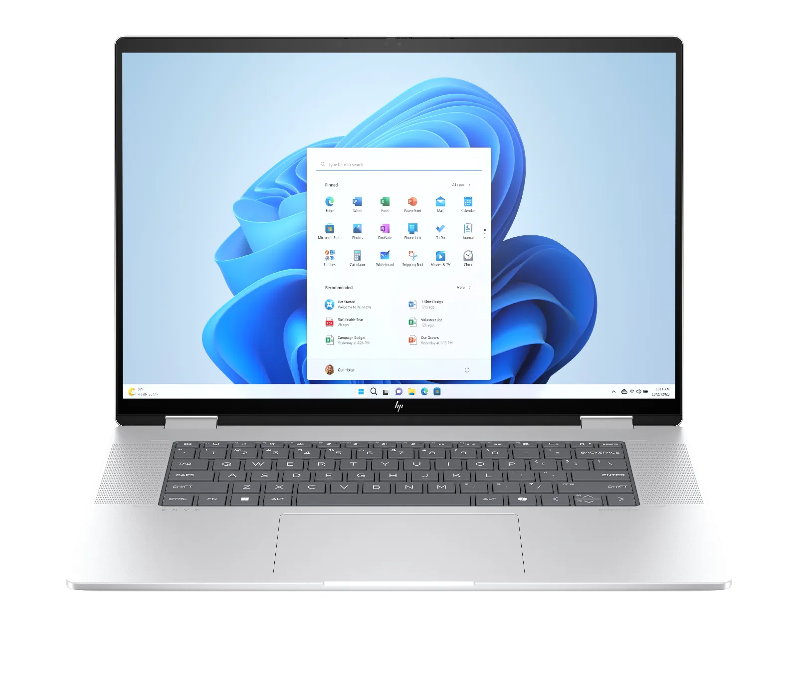HP Envy x360 2-in-1 Laptop 16-ac0013TU, front view
