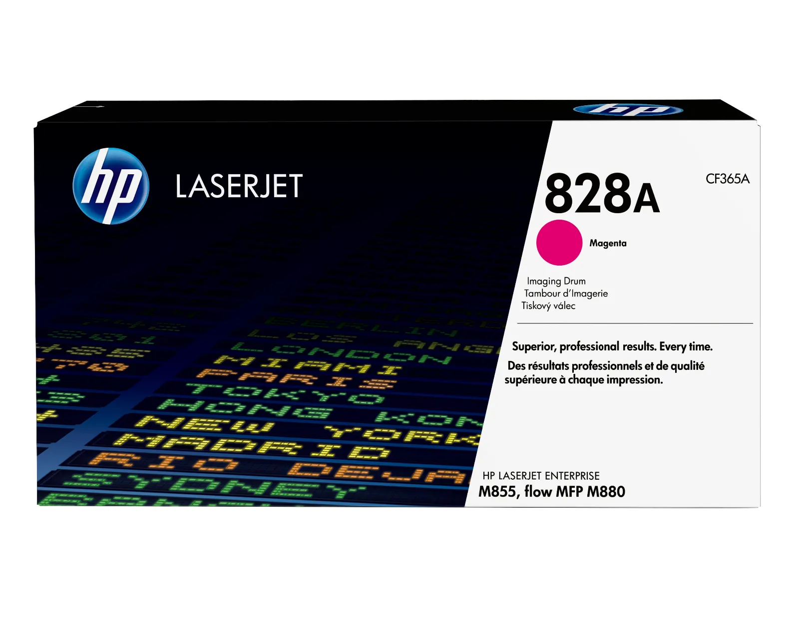 HP 828A Magenta LaserJet Image Drum, front view