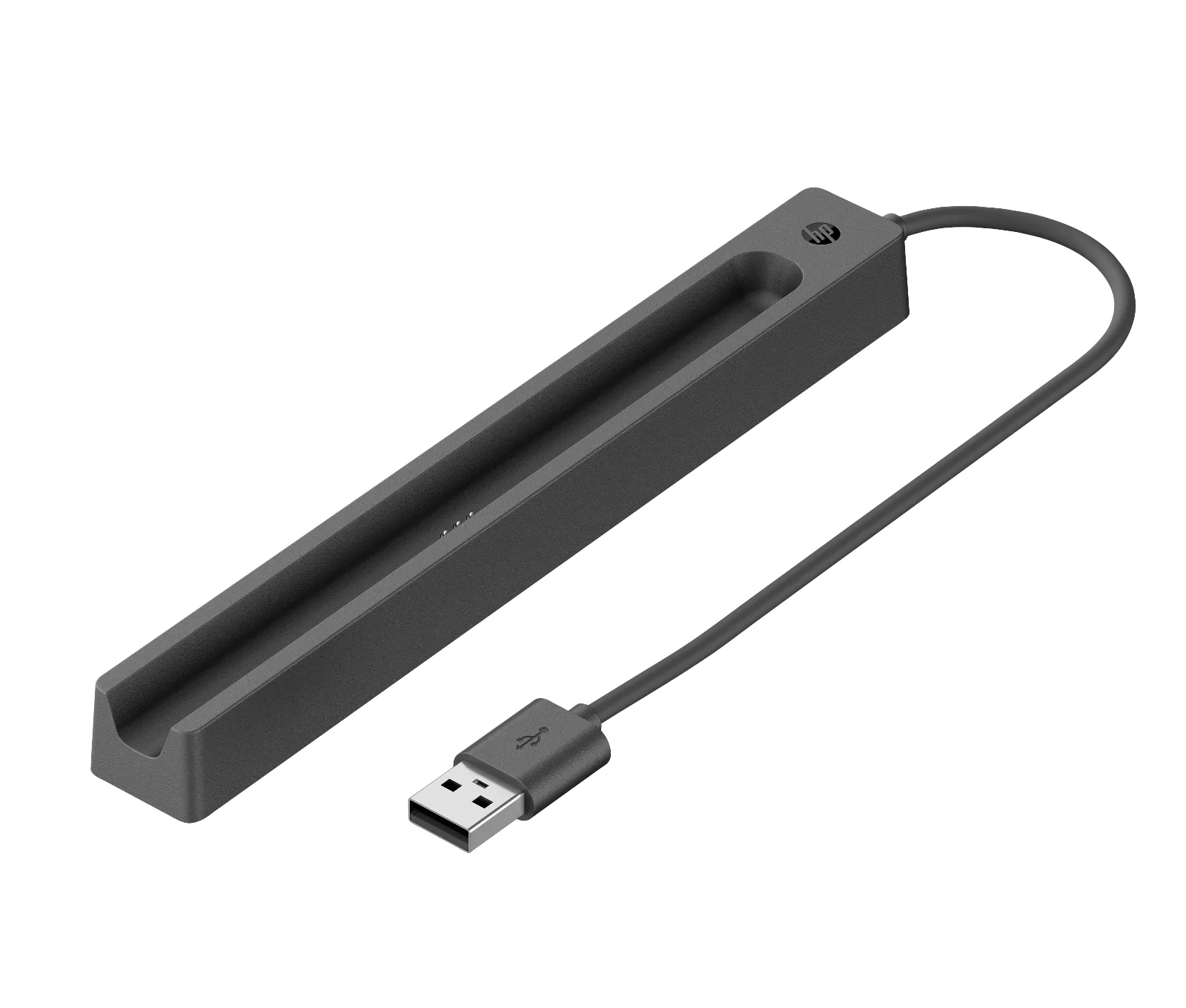 HP Slim Rechargeable Pen Charger, left side view