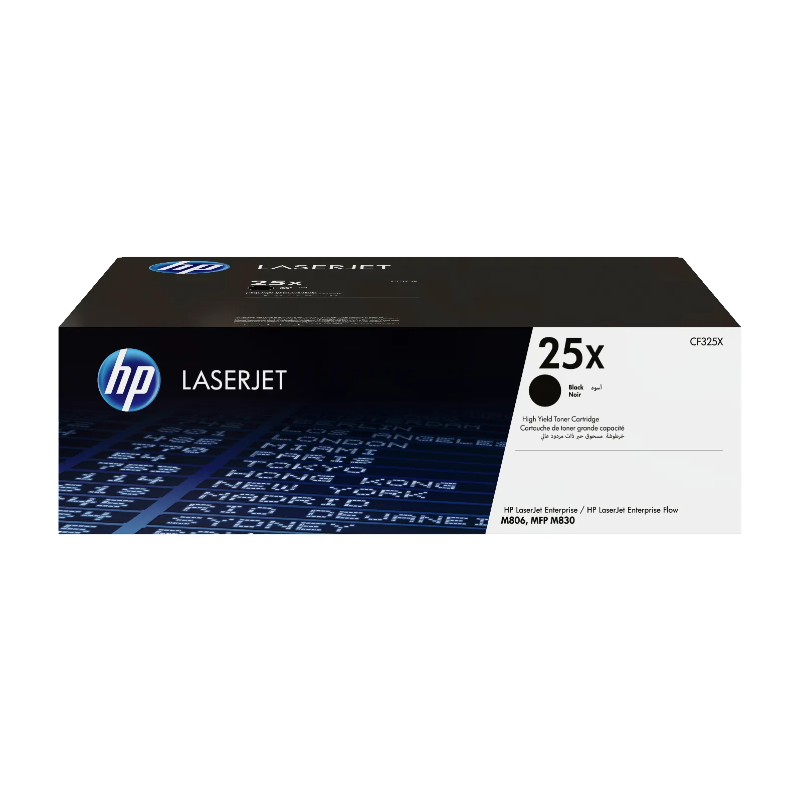 HP 25X High Yield Black Original LaserJet toner cartridge