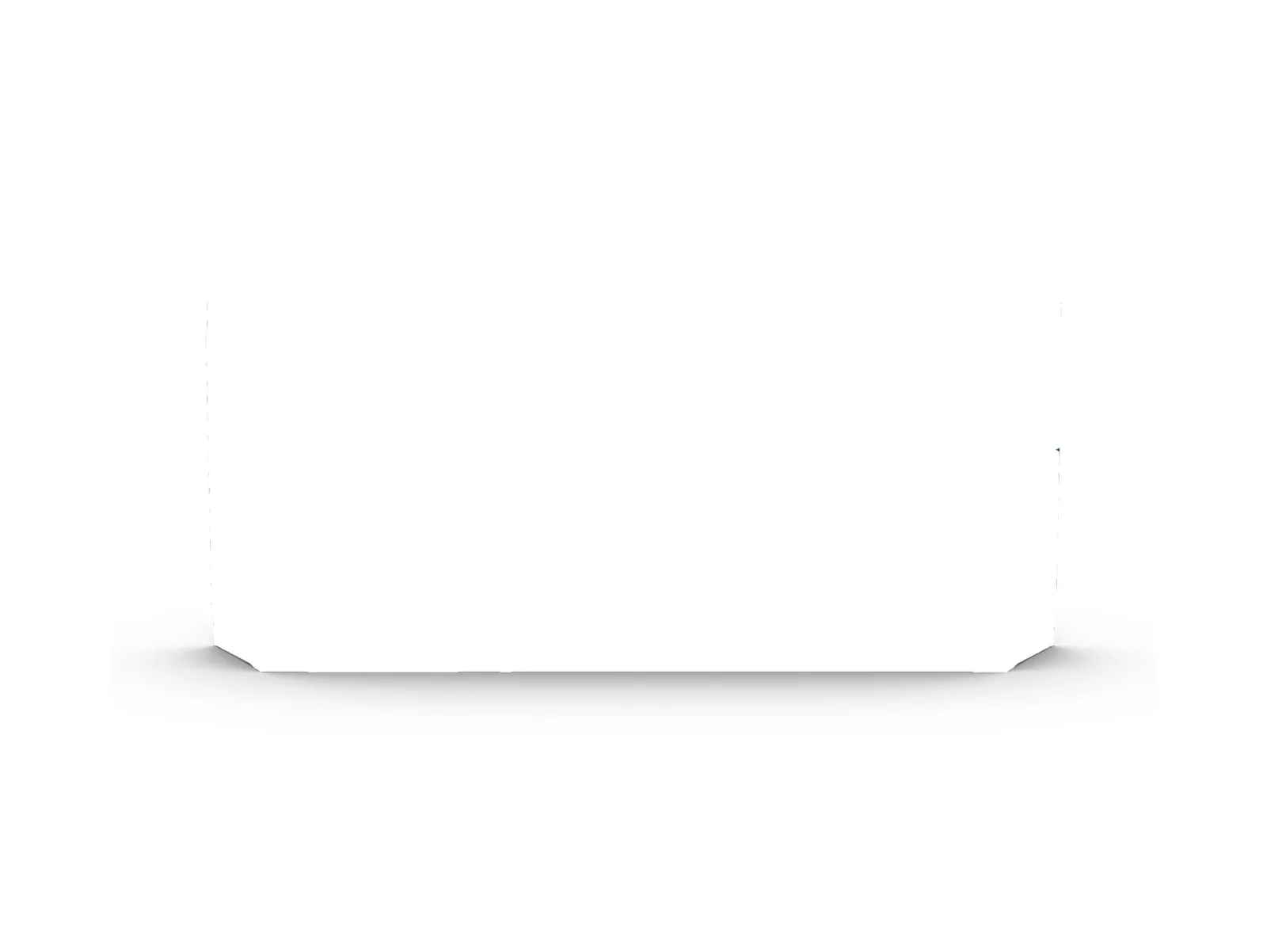 HP 764B 300-ml Matte Black DesignJet Ink Cartridge, front view