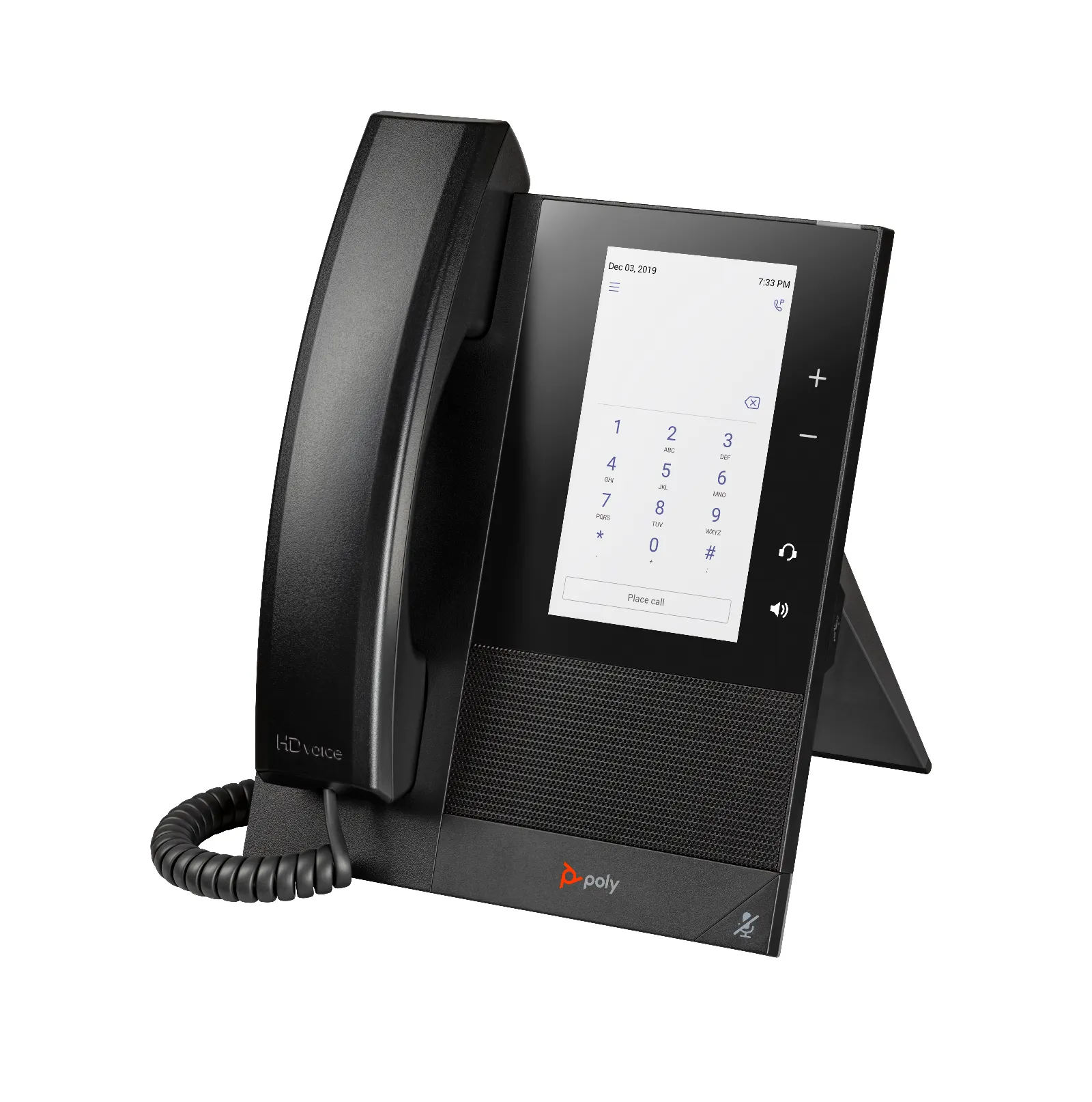 HP Poly CCX 400 Business Media Phone for Microsoft Teams and PoE-enabled IP phone