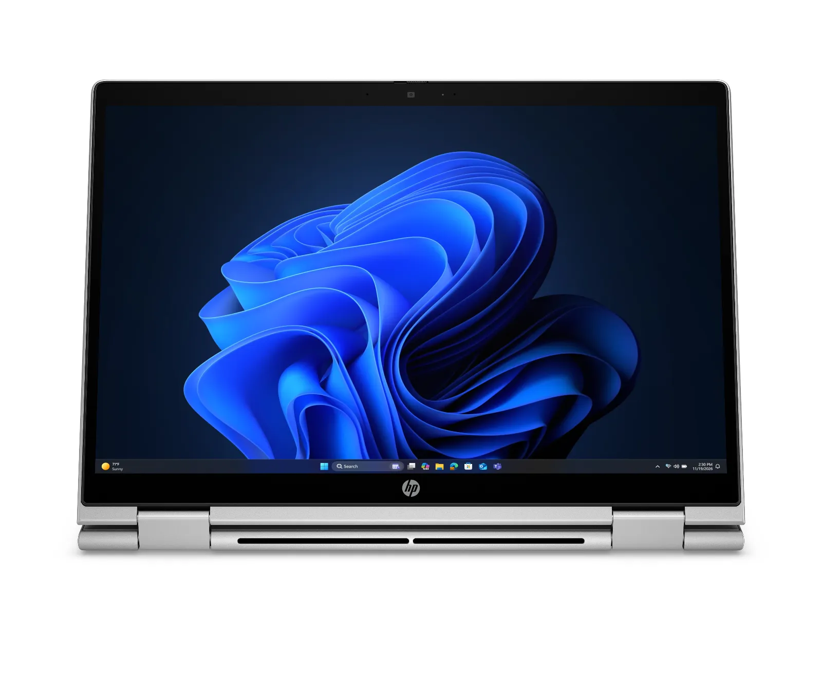 HP ProBook 4 Flip G2i 13 inch Notebook AI PC, front view