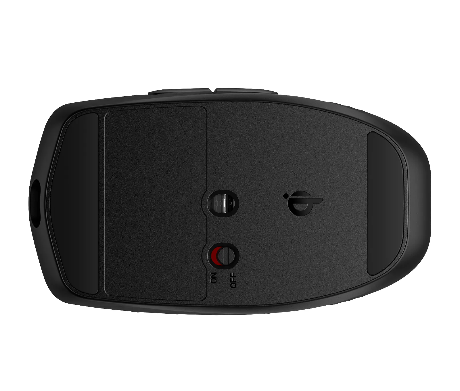 HP 690 Rechargeable Wireless Mouse, underside view