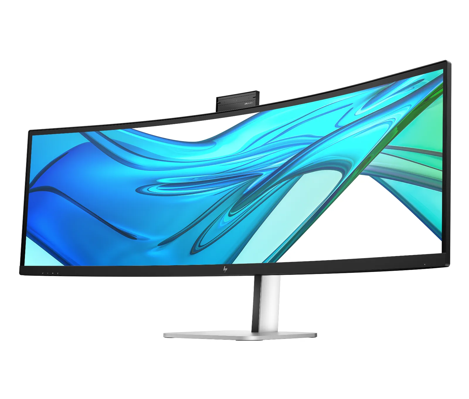 HP Series 5 Pro 49  inch DQHD Conferencing Monitor  - 549pm, left side view