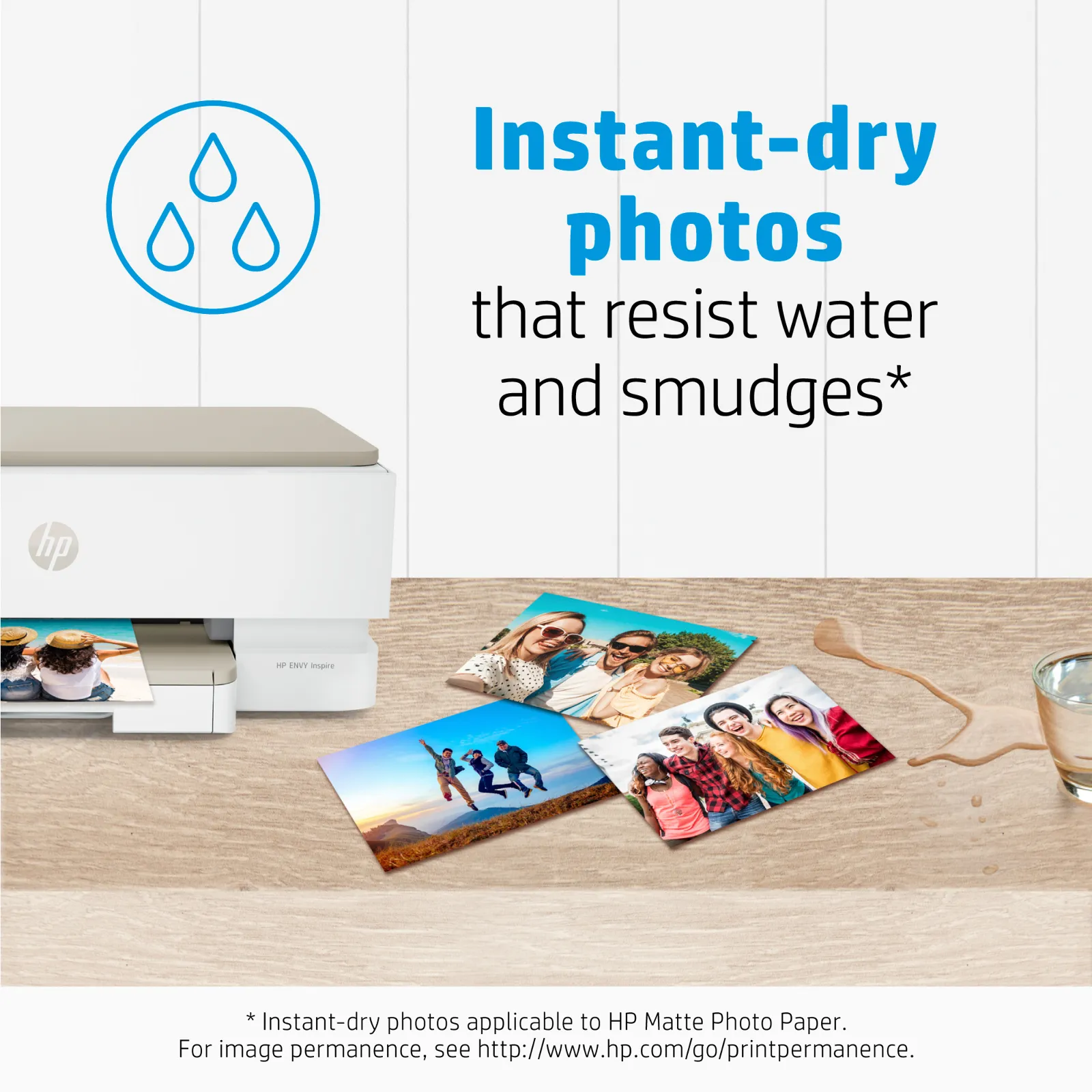 HP Matte Photo Paper-25 sht/10 x 15 cm