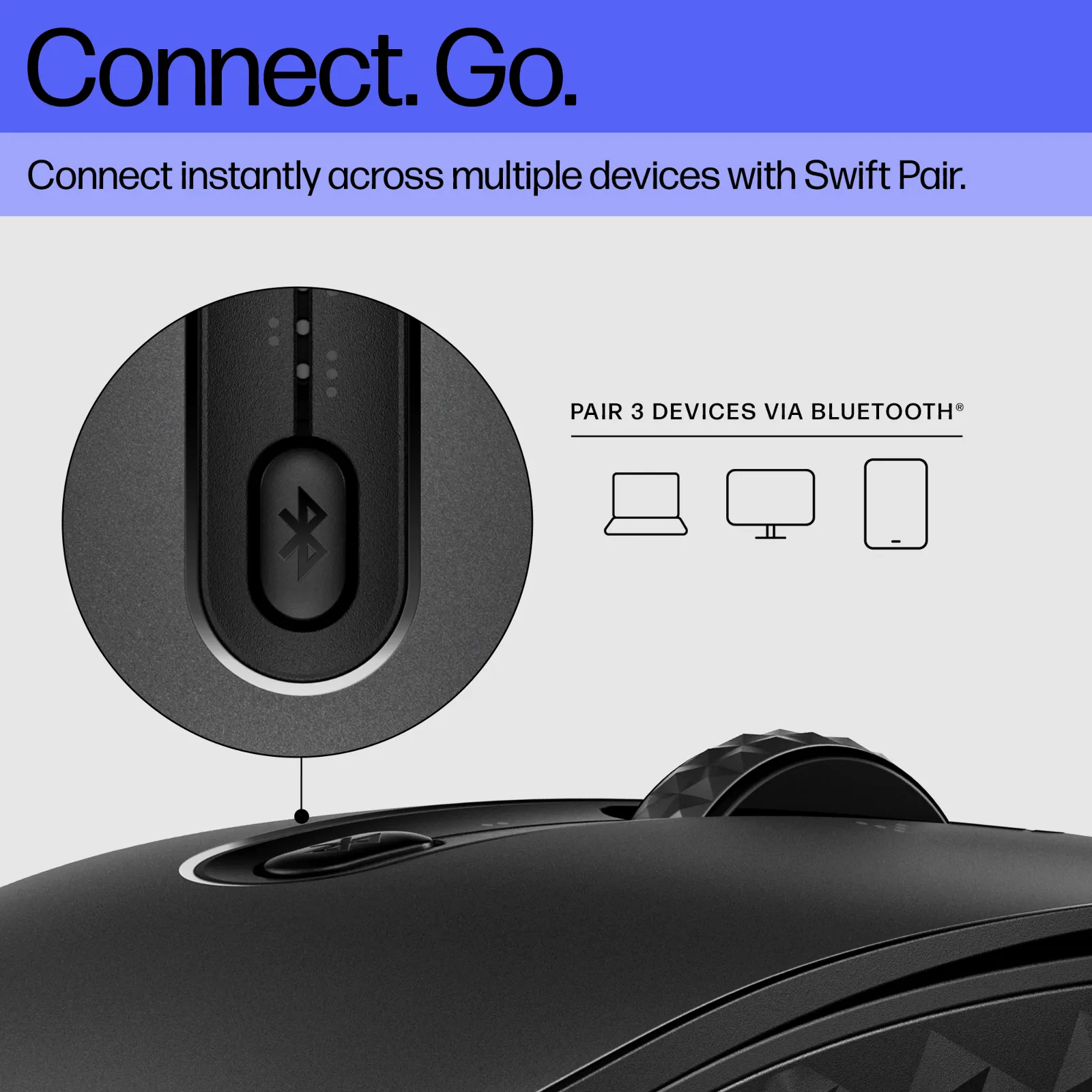 HP 690 Qi-Charging Wireless mouse