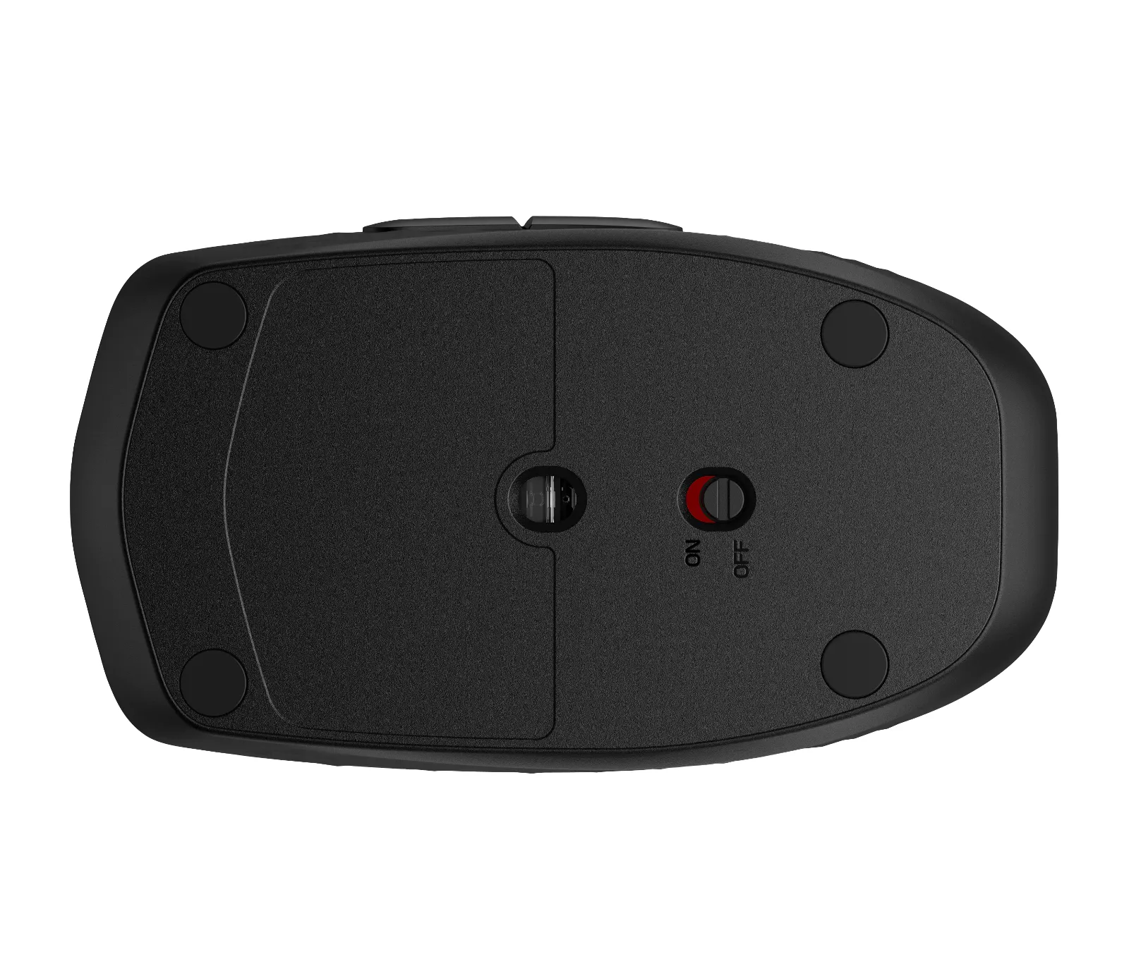 HP 420 Programmable Bluetooth Mouse, underside view