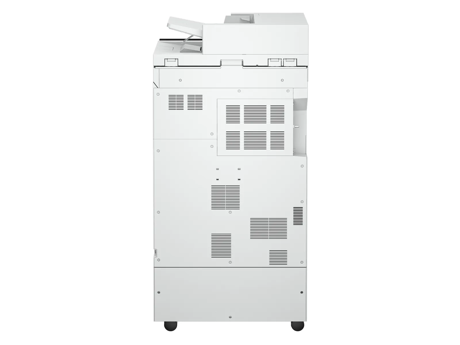 HP LaserJet Enterprise MFP 8601dn, rear view