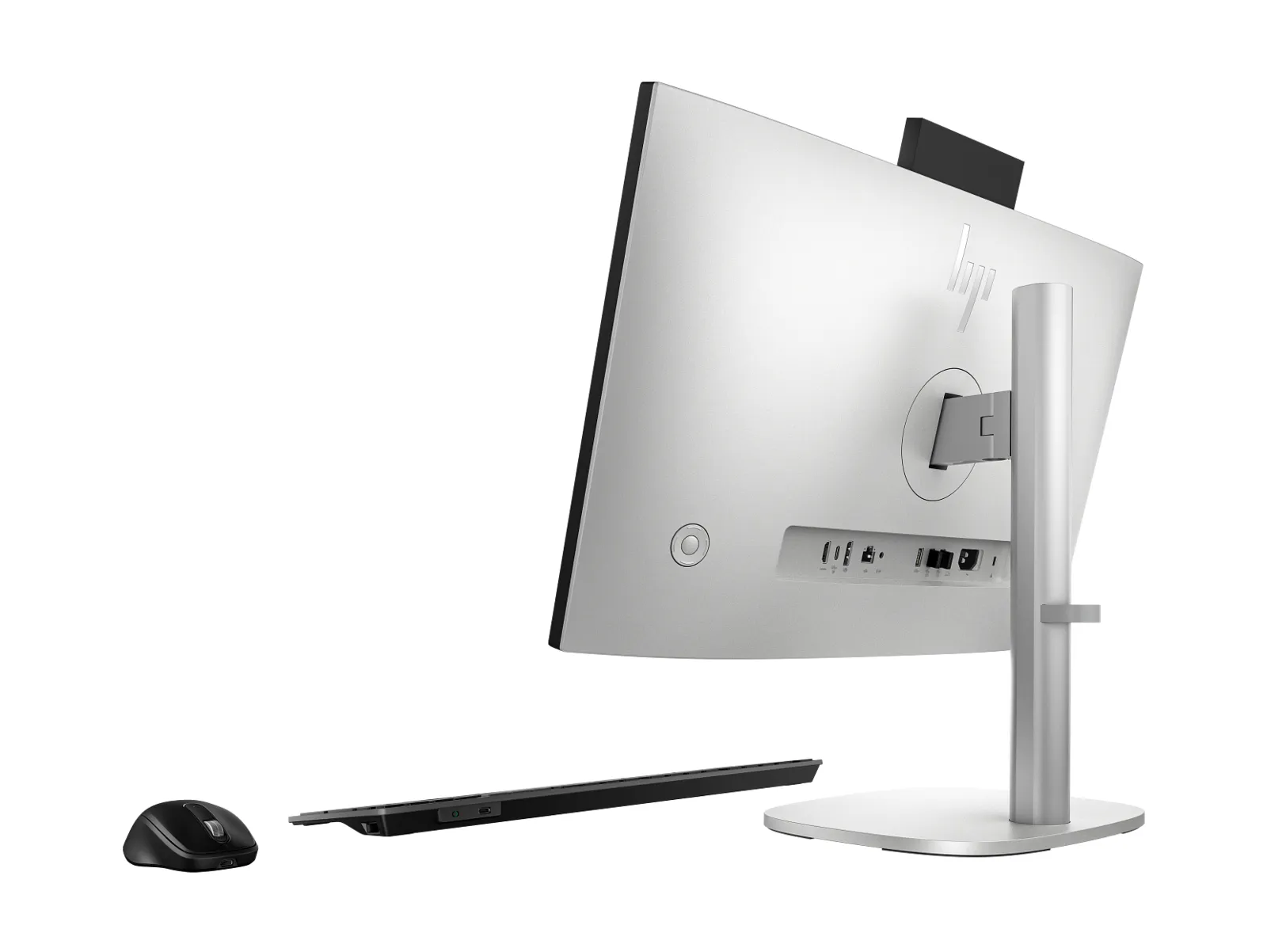 HP EliteStudio 8 All-in-One G1i 23.8 inch Desktop AI PC, rear view