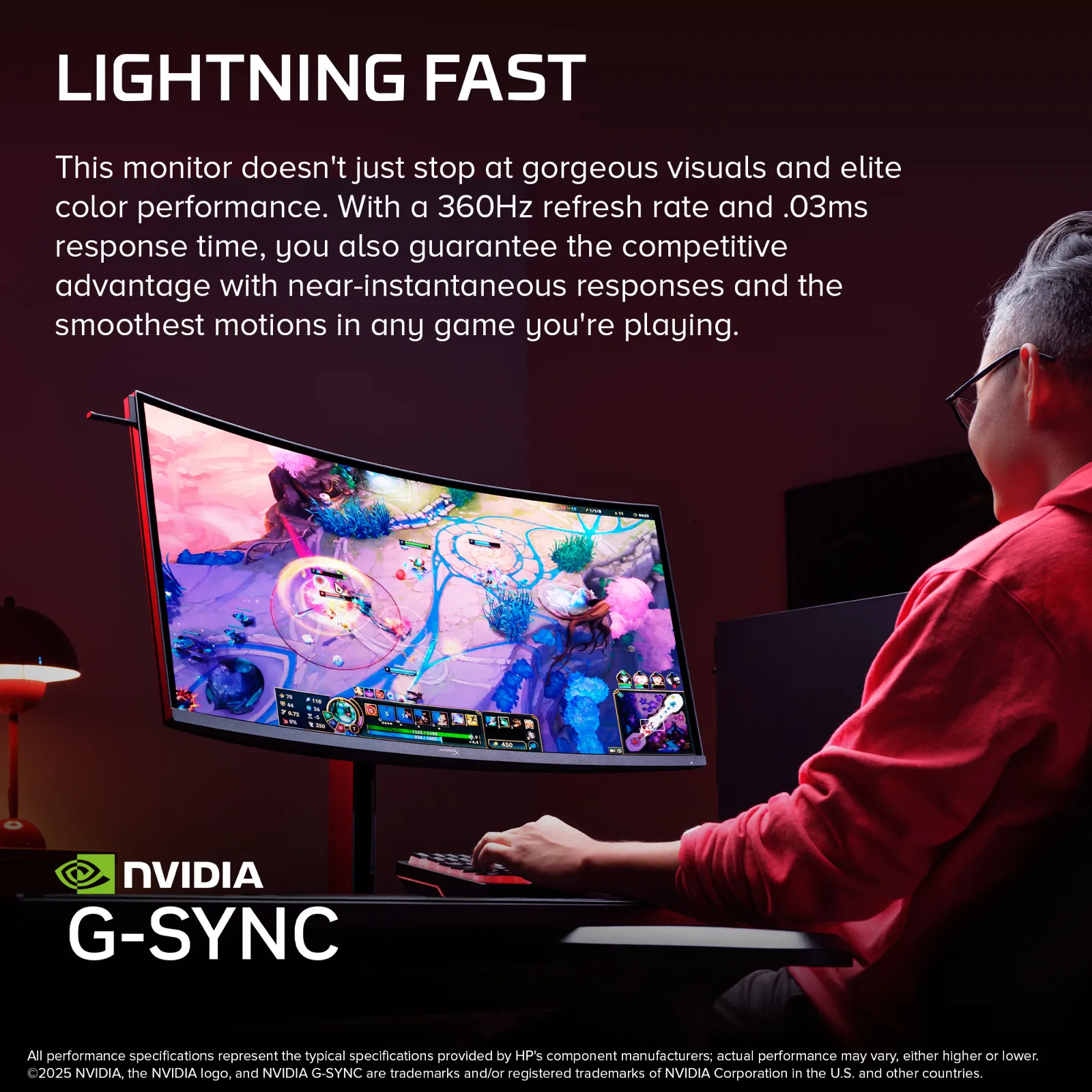 HyperX OMEN OLED 34 inch WQHD 360Hz Gaming Monitor - OMEN OLED 34 computer monitor