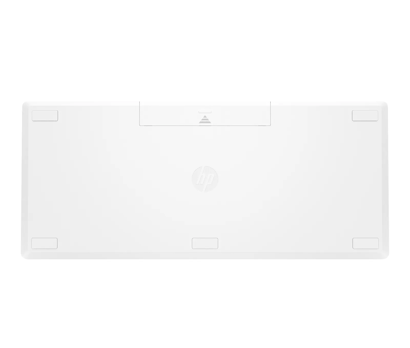 HP 350 Compact Multi-Device Bluetooth Keyboard, underside view