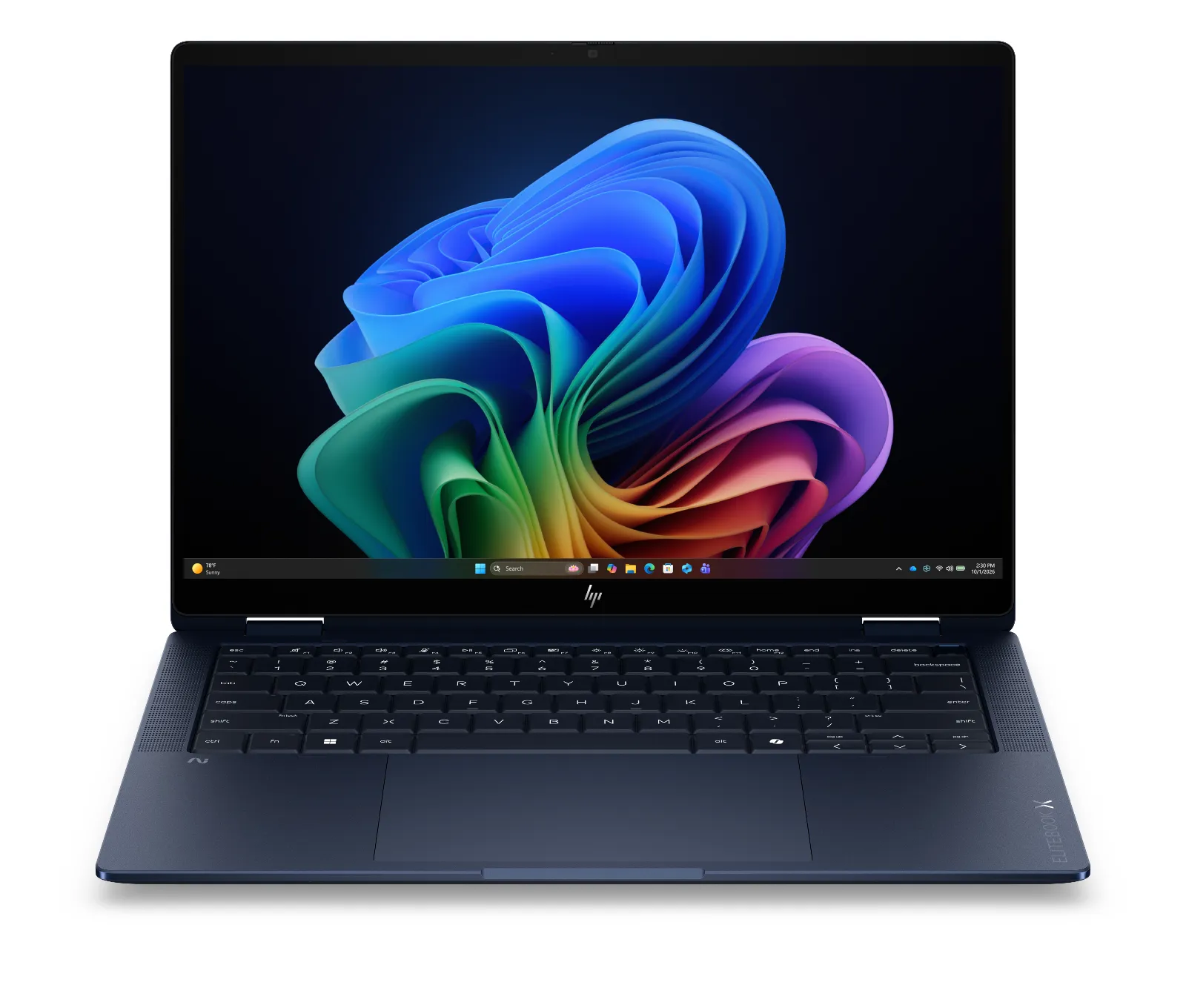 HP EliteBook X Flip G2i 14 inch Notebook Next Gen AI PC, front view