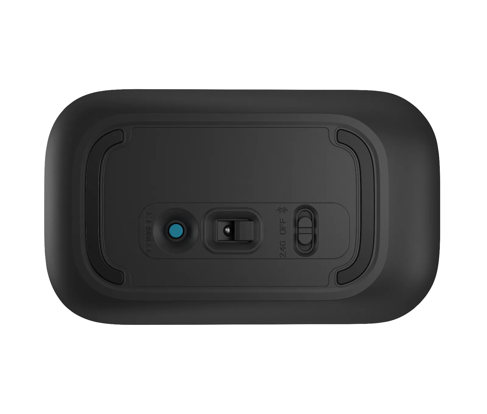 HP Z3700 Dual Black Mouse, rear view