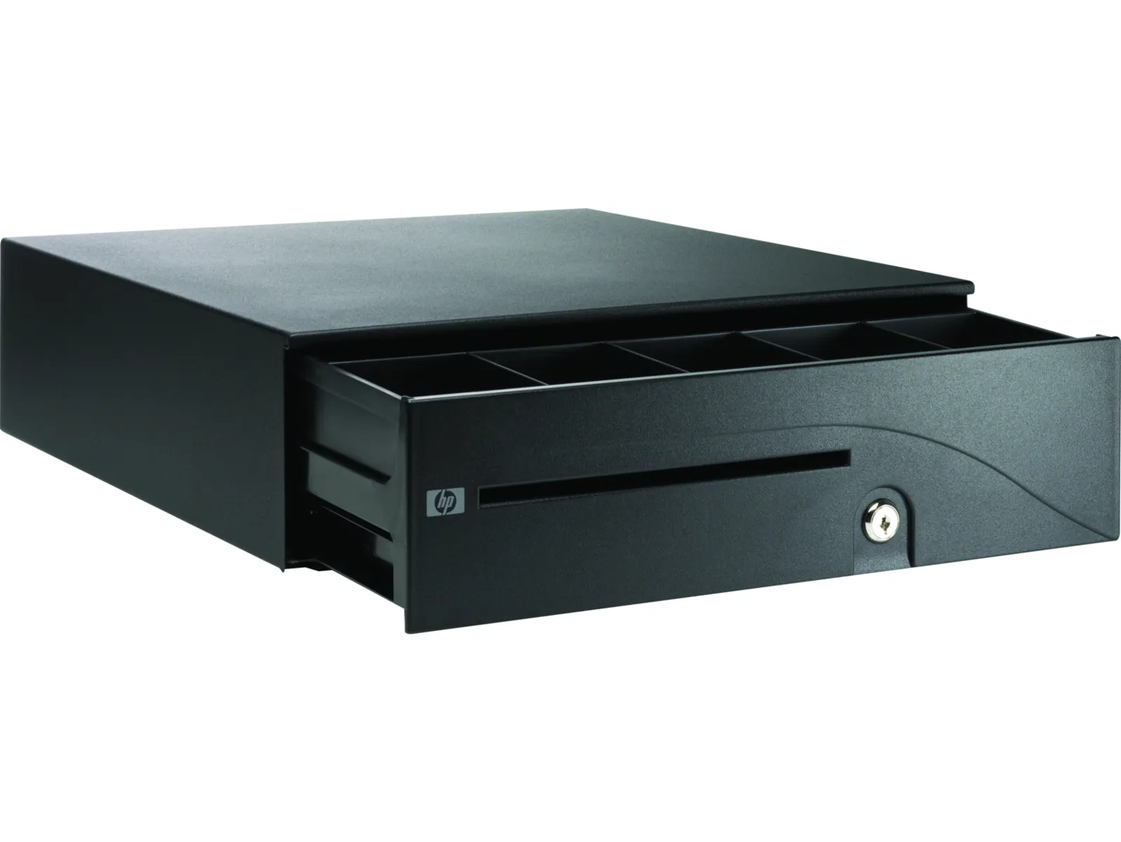 HP Heavy Duty Cash Drawer, right side view