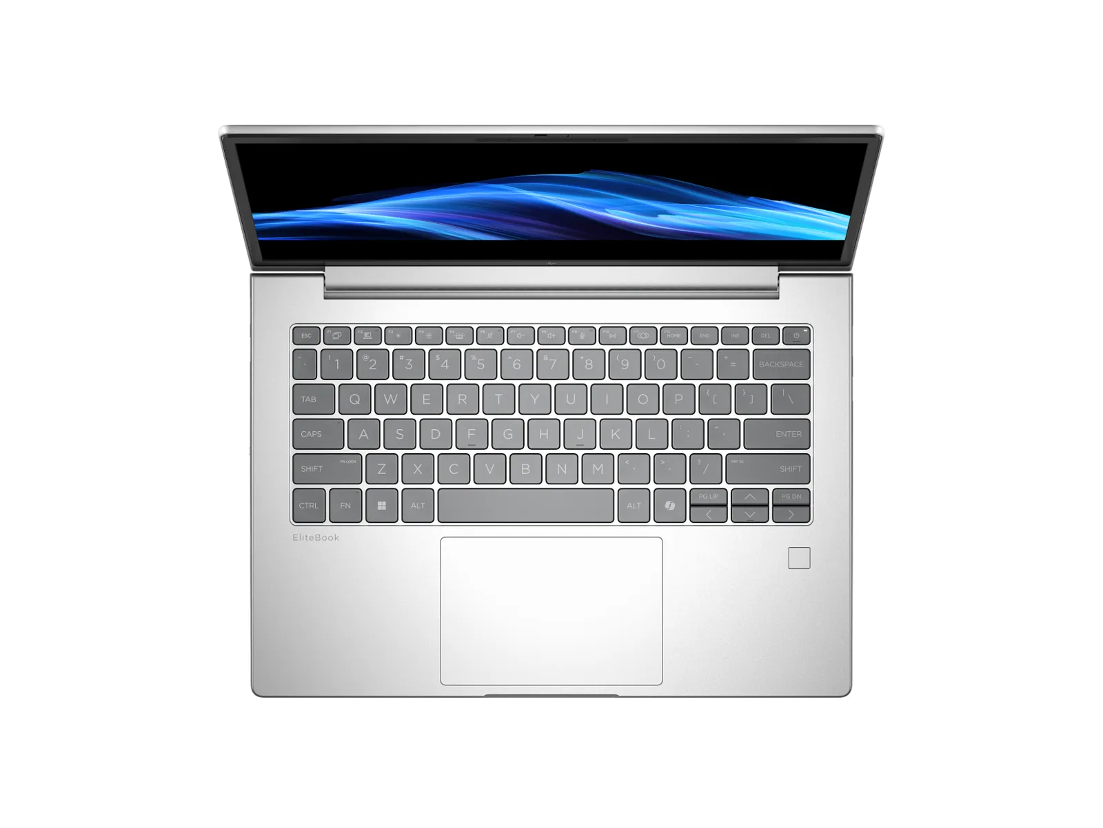 HP EliteBook 6 G1a 14 inch Notebook AI PC, top view