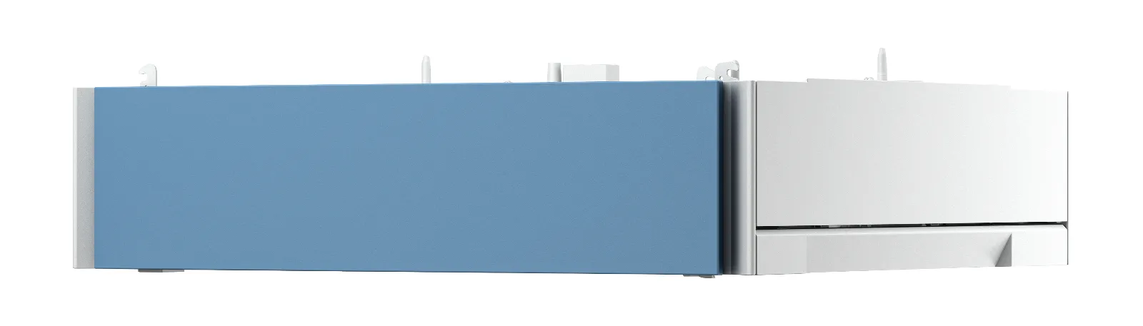 HP Color LaserJet 550 Sheet Paper Tray, left side view