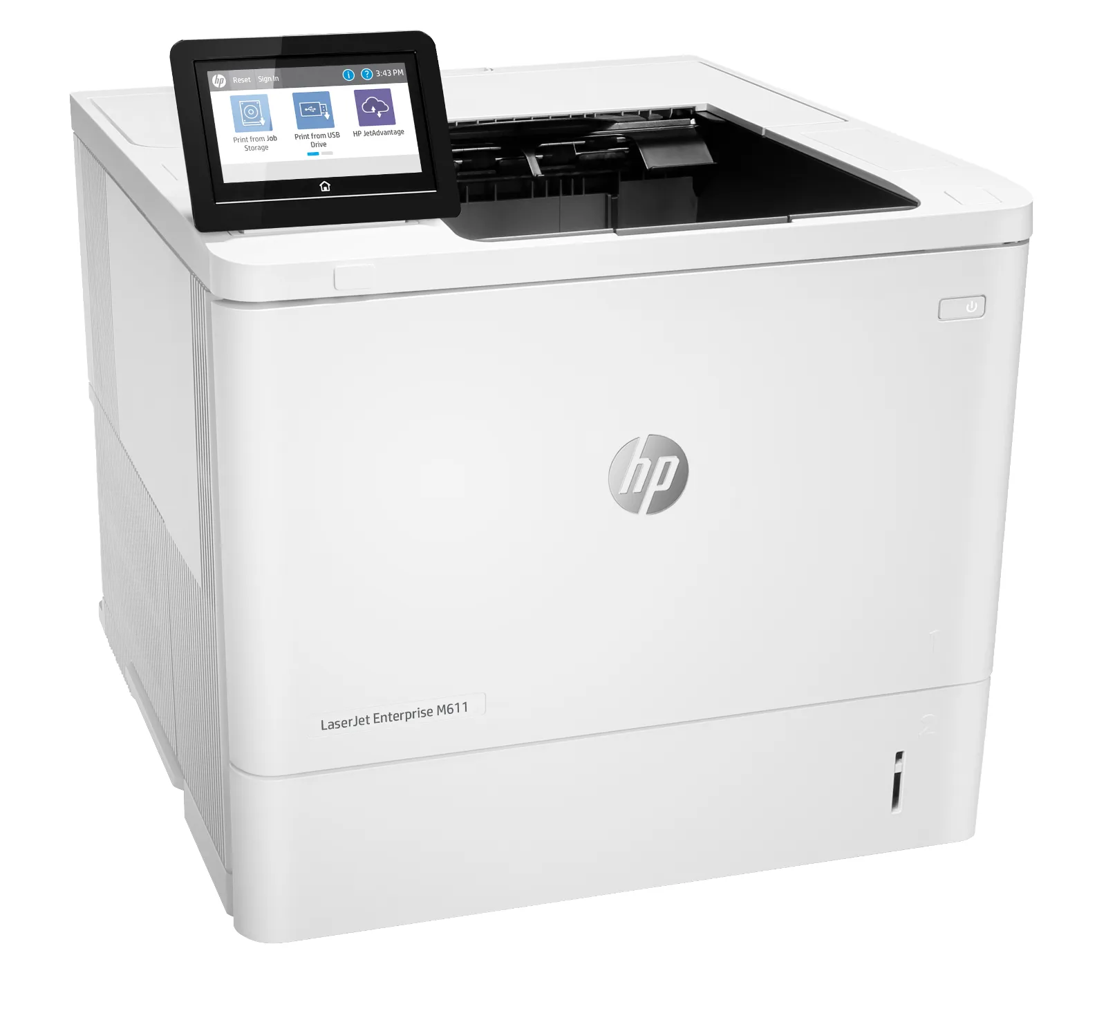 HP LaserJet Enterprise M611dn, right side view