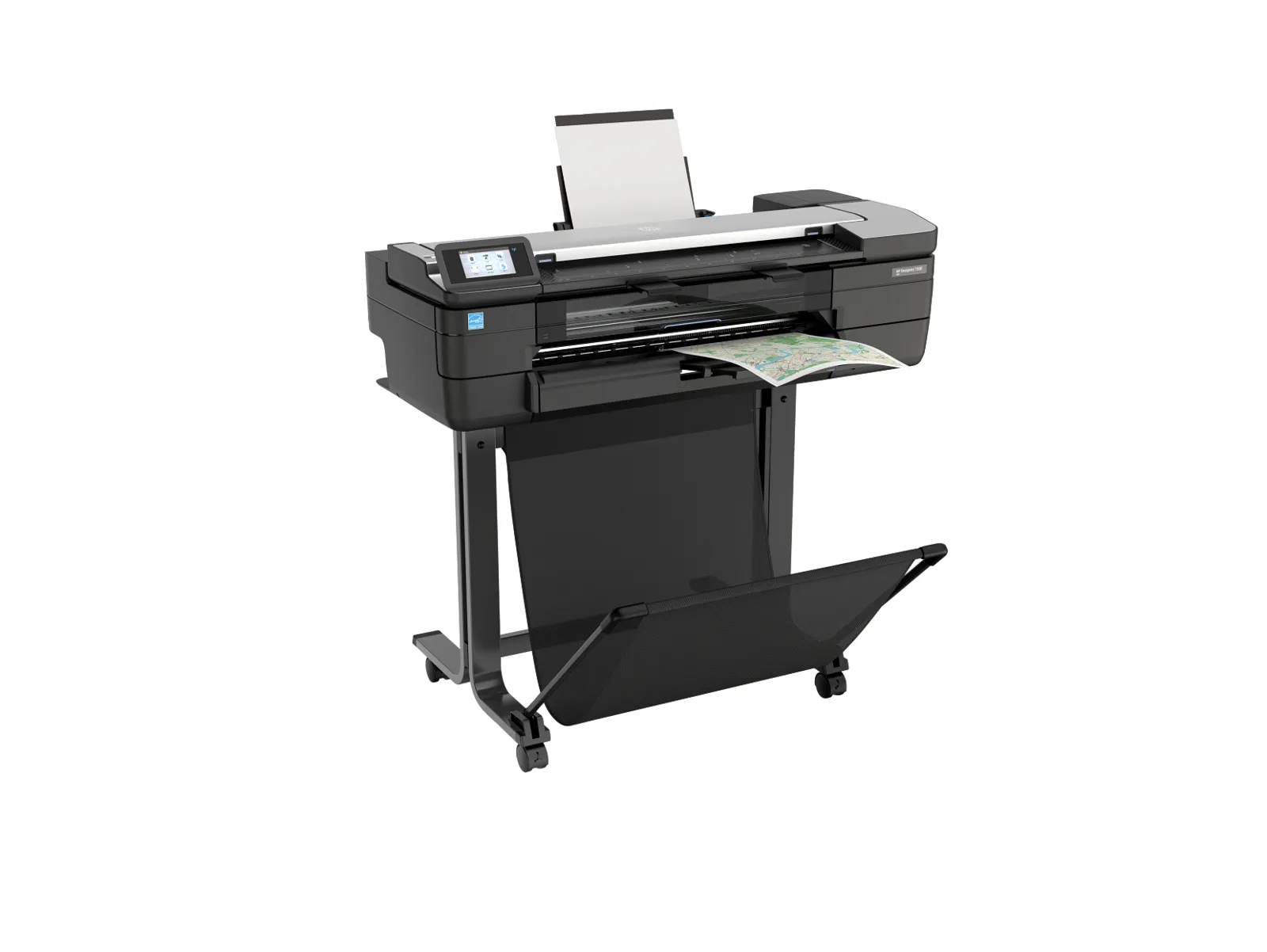 HP DesignJet T830 24-in Multifunction Printer, right side view