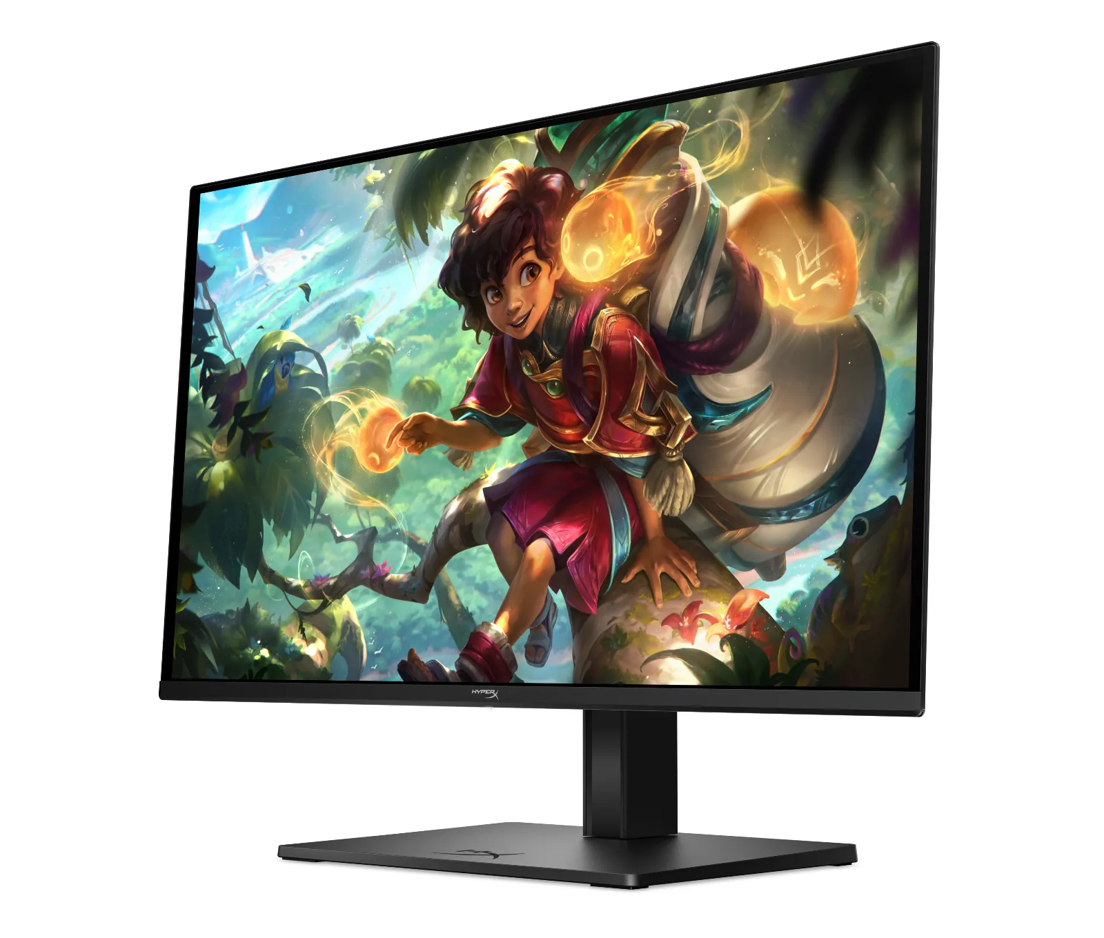 HyperX OMEN OLED 27 inch QHD 240Hz Gaming Monitor - OMEN OLED 27q, left side view