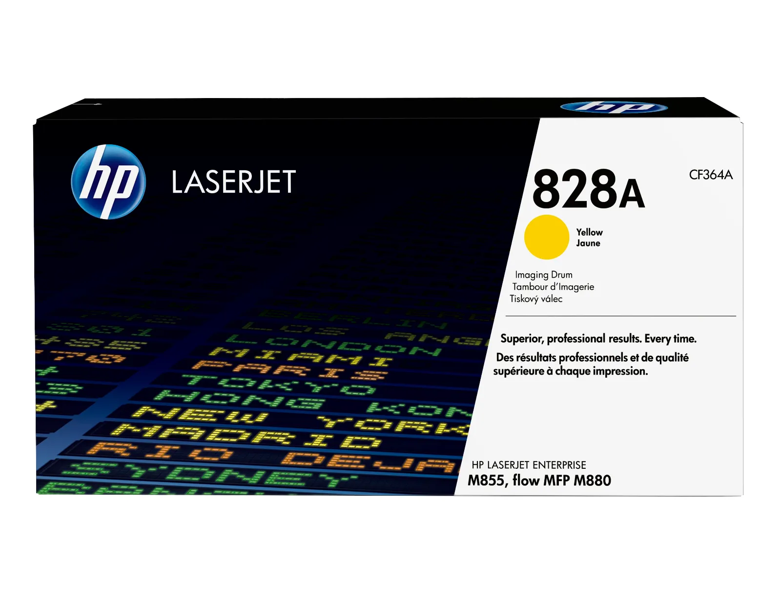 HP 828A Yellow LaserJet Image Drum, front view