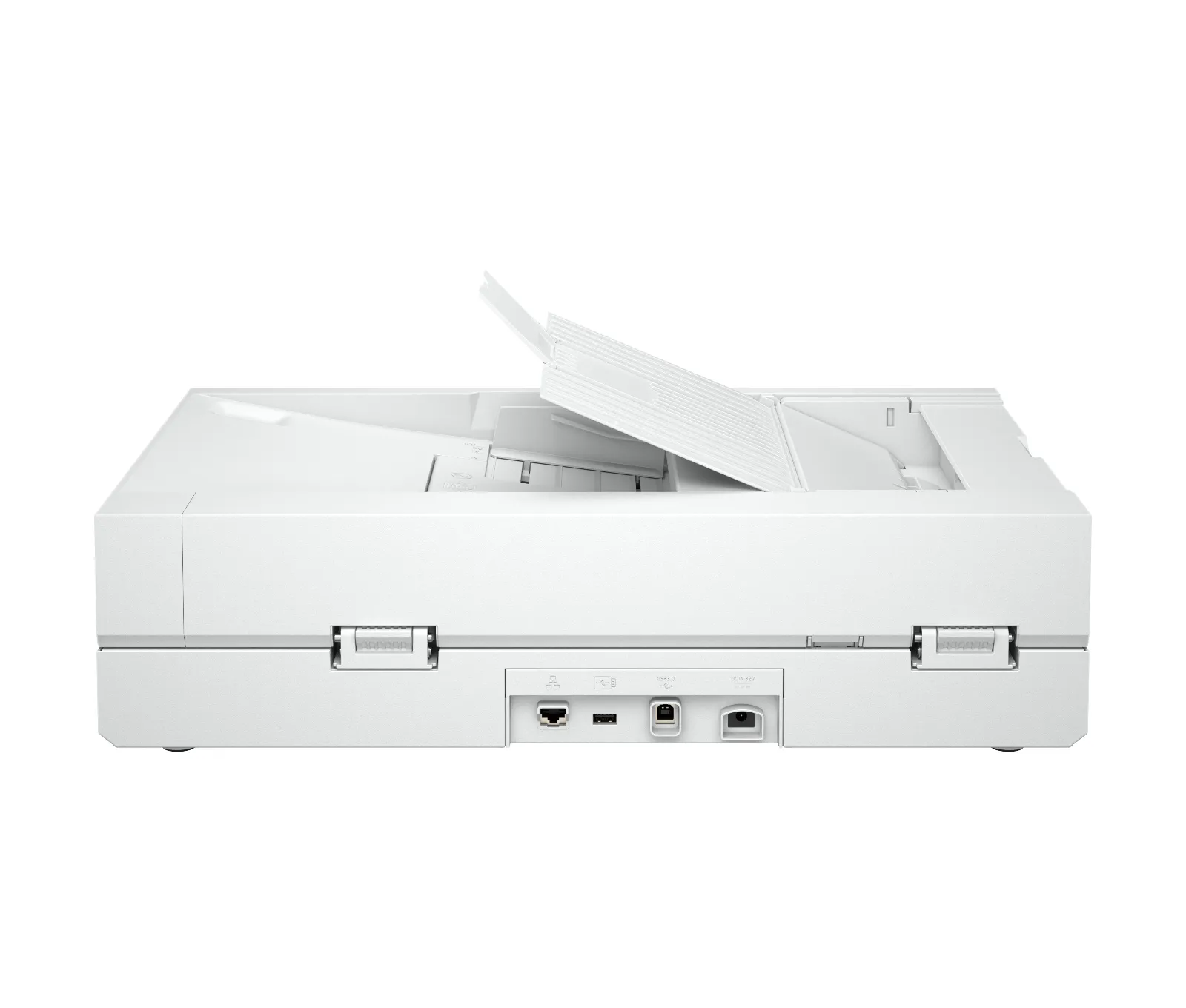 HP ScanJet Enterprise Flow N6600 fnw1, rear view