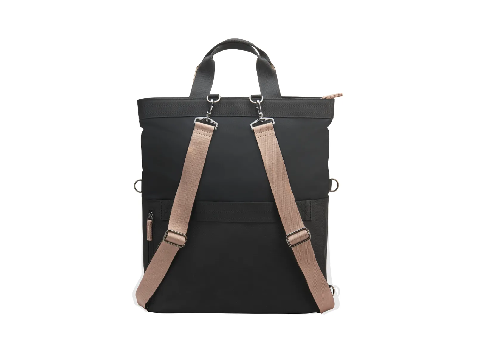 HP 14-inch Convertible Laptop Backpack Tote, rear view