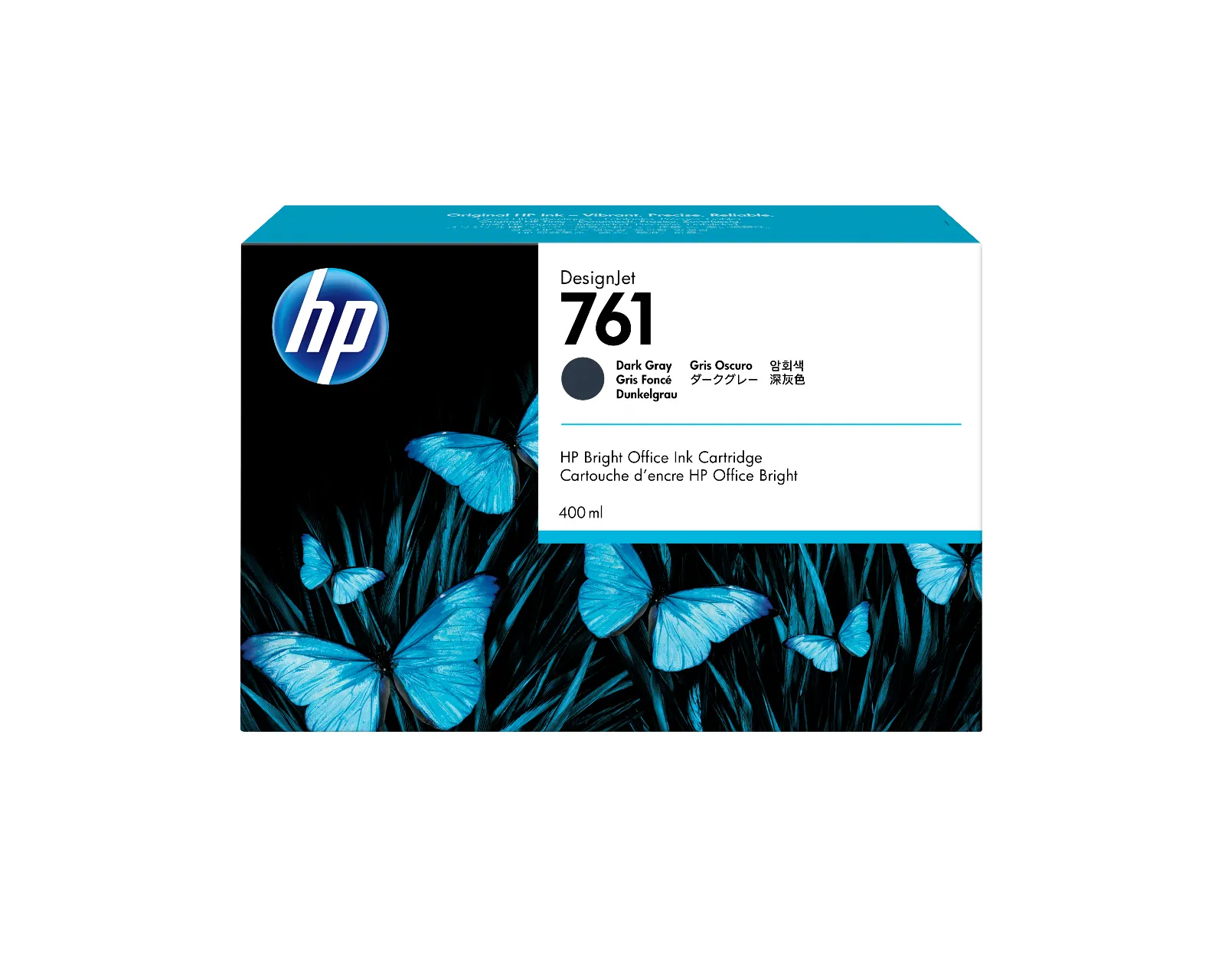 HP 761 400-ml Dark Gray DesignJet Ink Cartridge print head