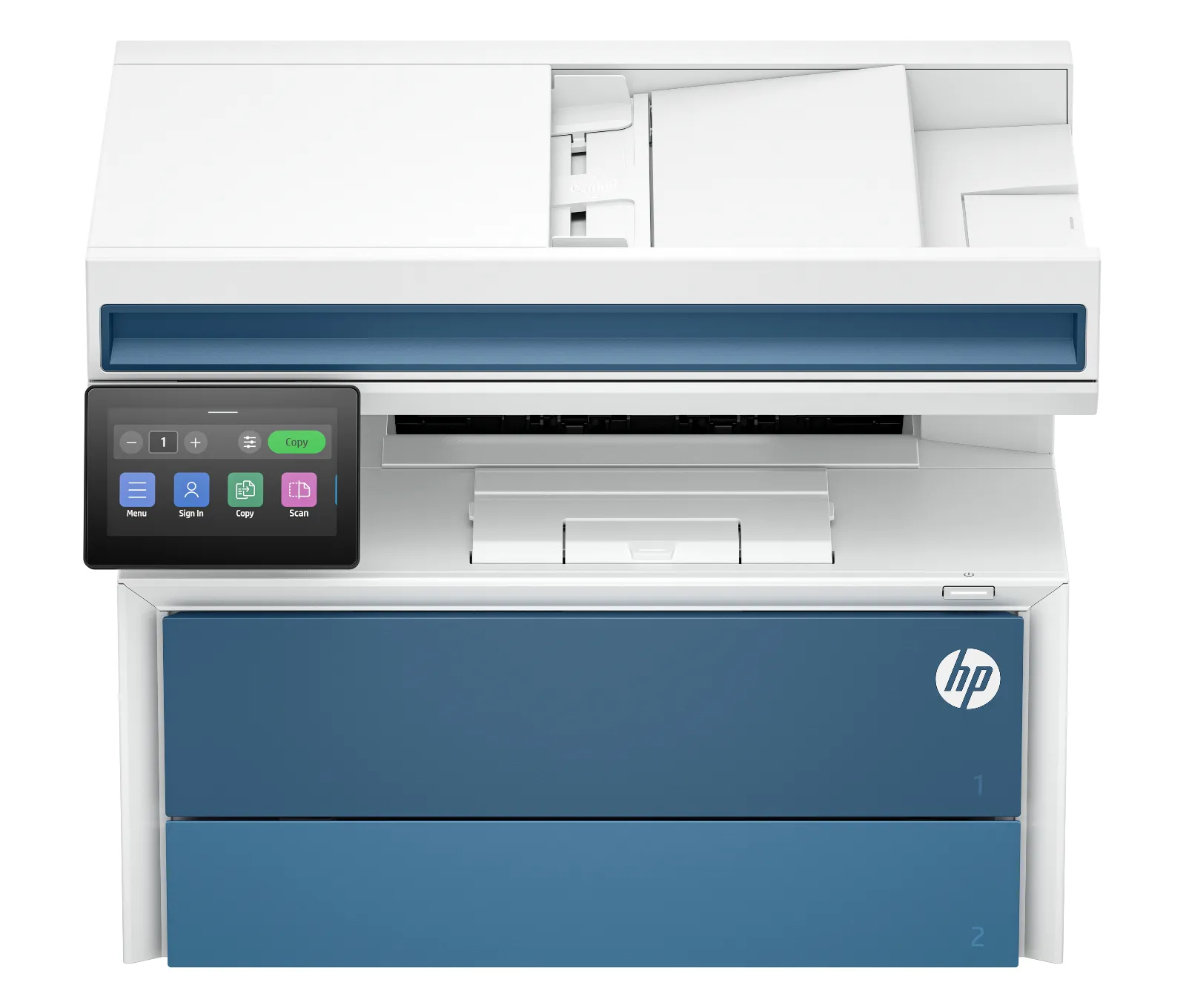 HP LaserJet Pro MFP 4112fdw Printer, front view
