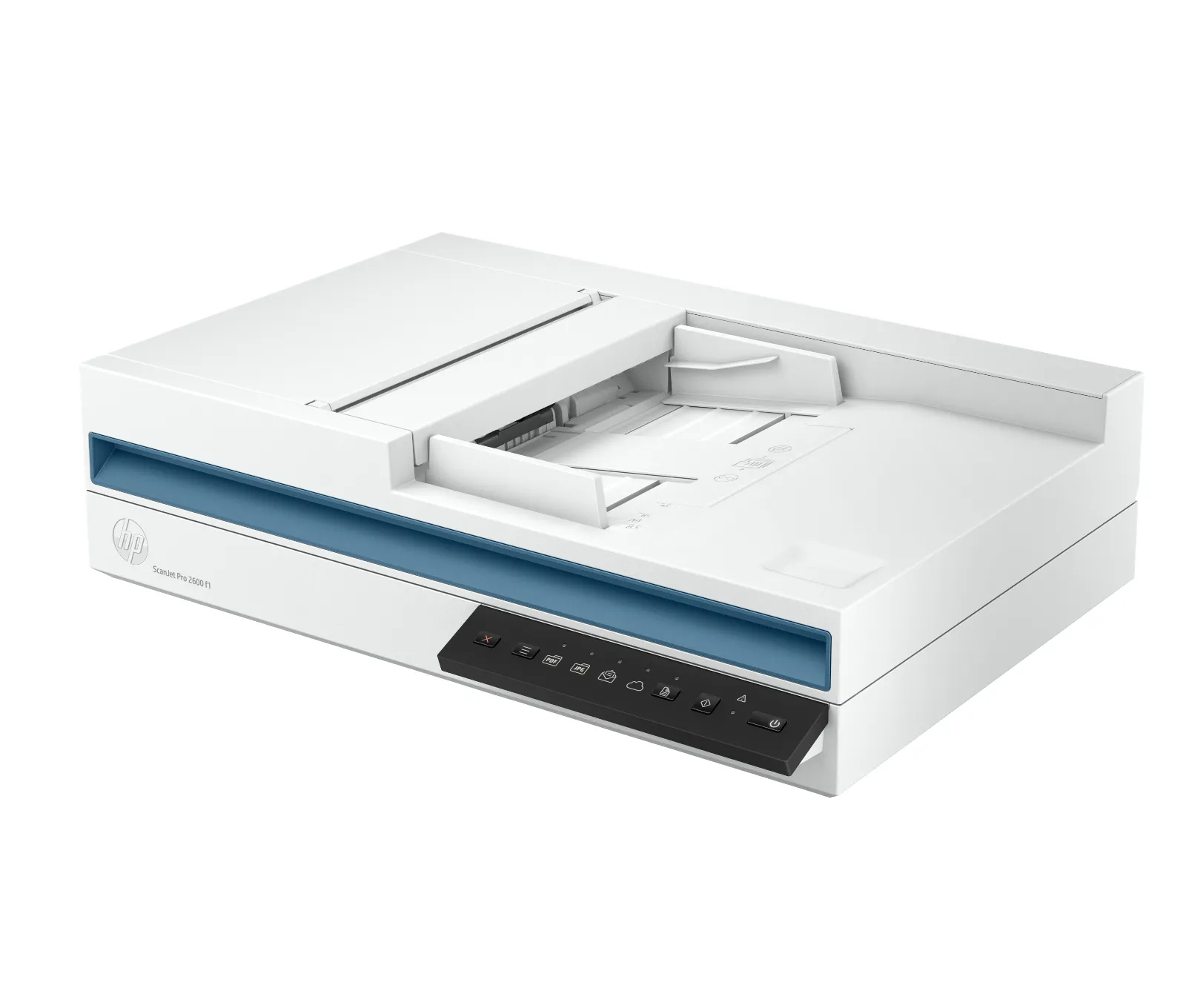 HP ScanJet Pro 2600 f1, left side view