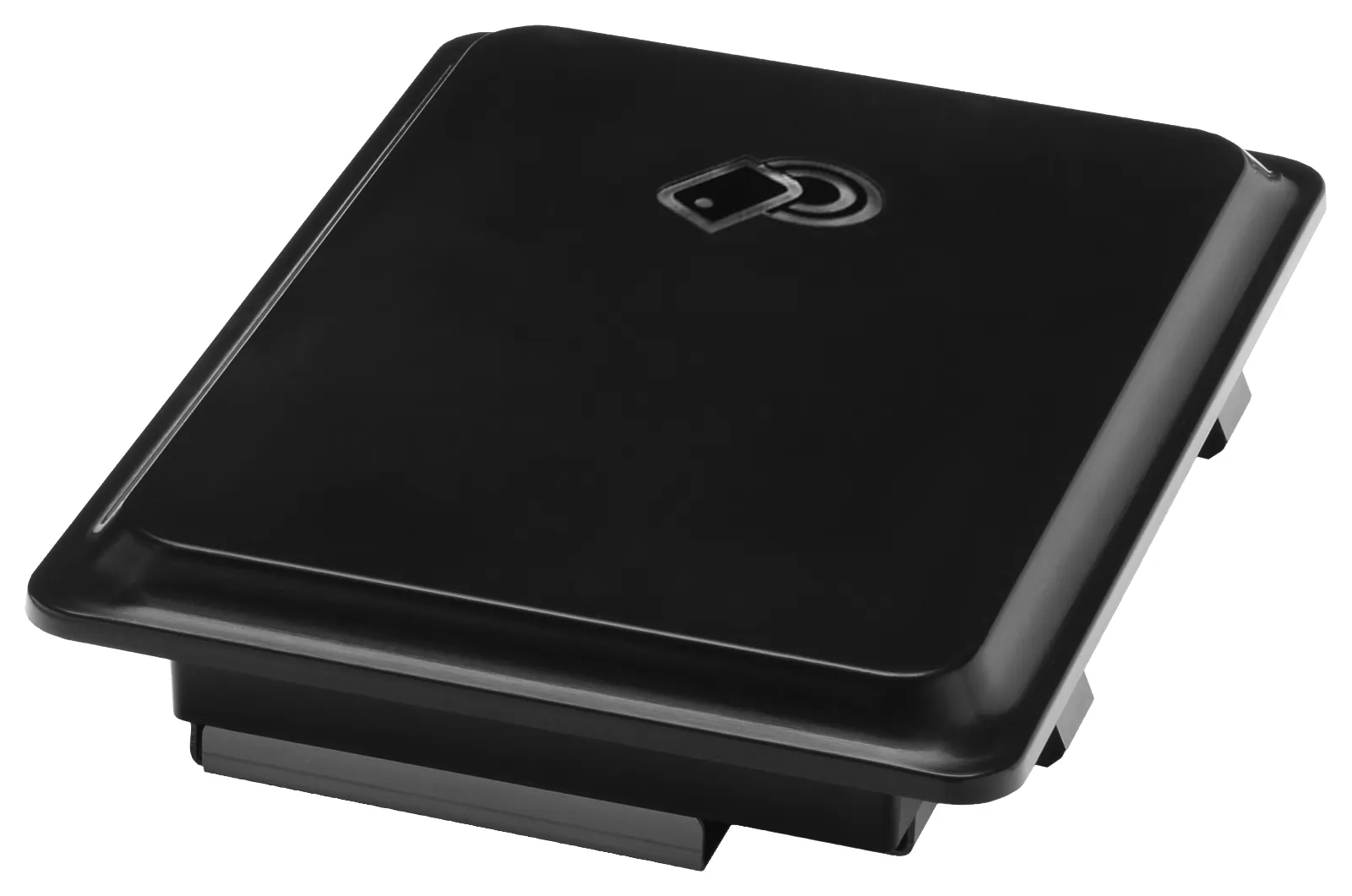 HP Jetdirect 2800w NFC/Wireless Direct Accessory, left side view