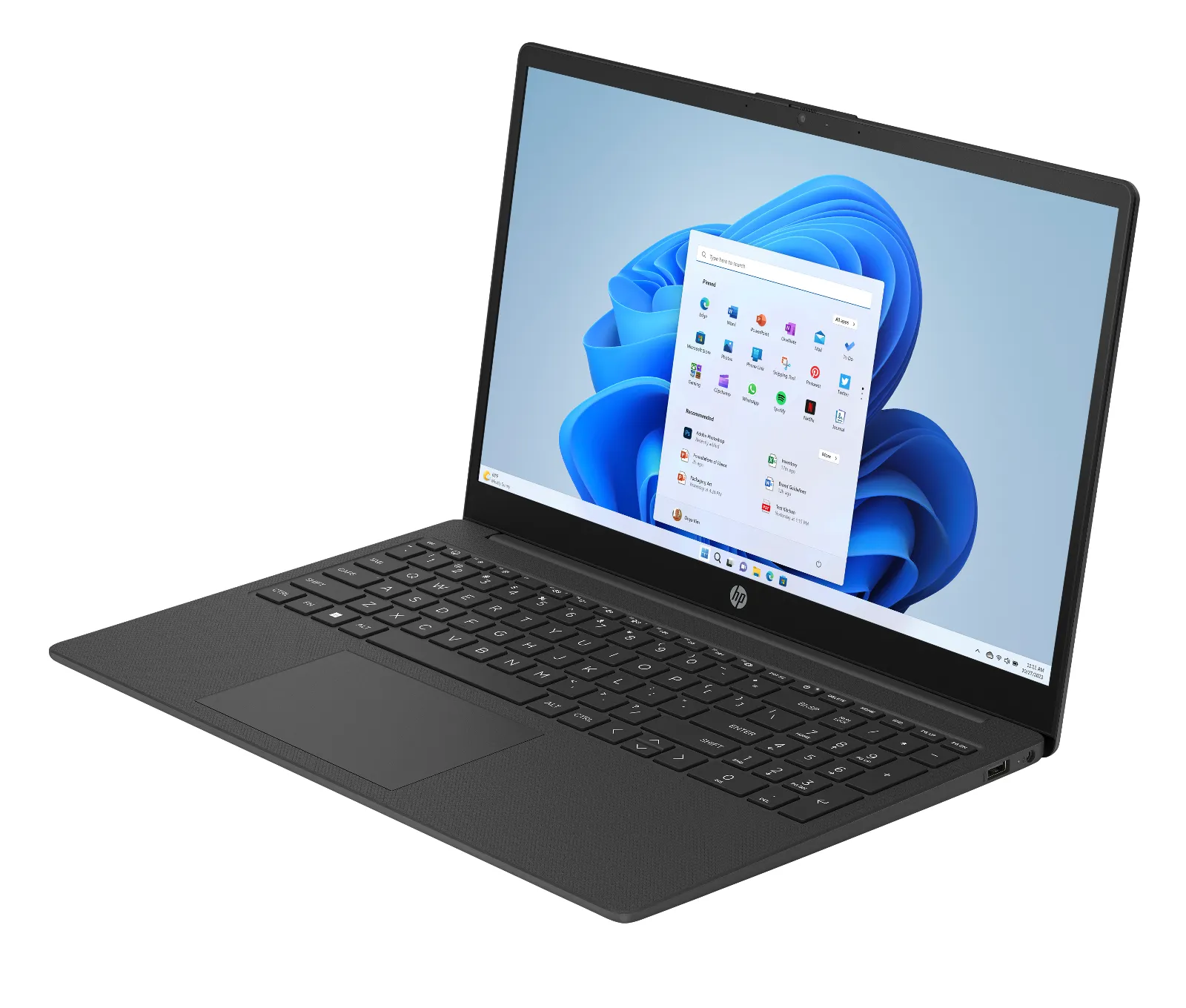 HP Laptop 15-fd0758TU, left side view
