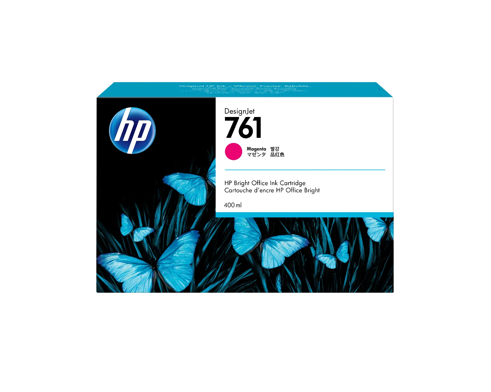 HP 761 400-ml Magenta DesignJet Ink Cartridge print head