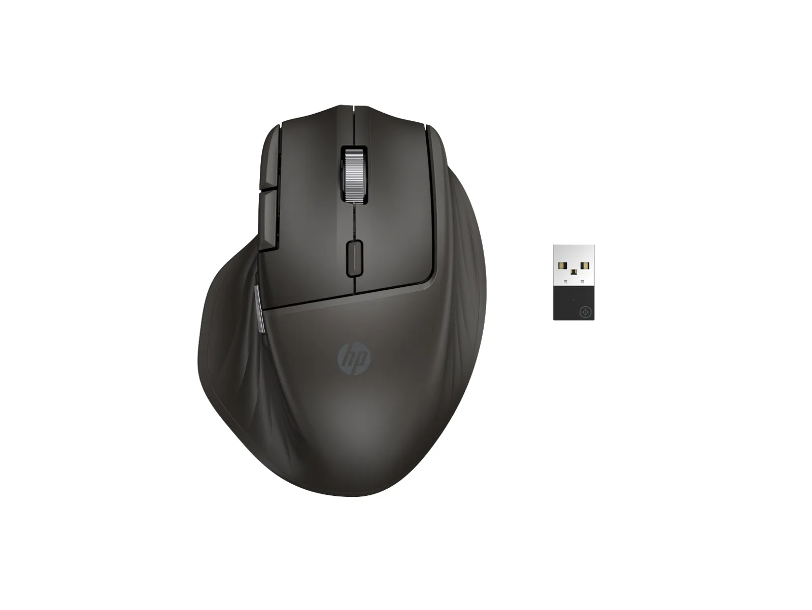 HP Ultra-Fast-Scroll Wireless Mouse 780M, top view