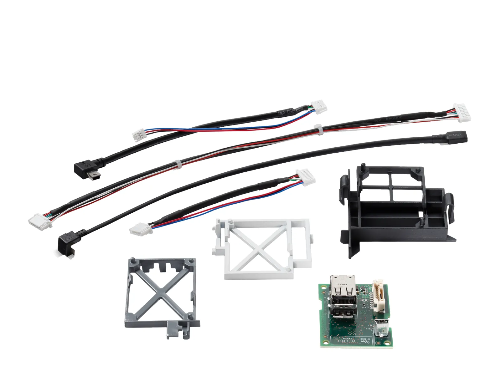 HP Internal USB Ports, front view