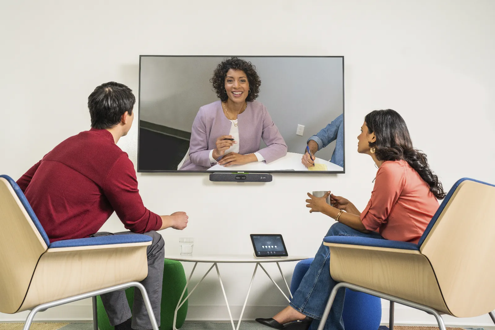 HP Poly Studio X30 All-In-One Video Bar with TC8 Controller No Radio or Power Cord TAA video conferencing system