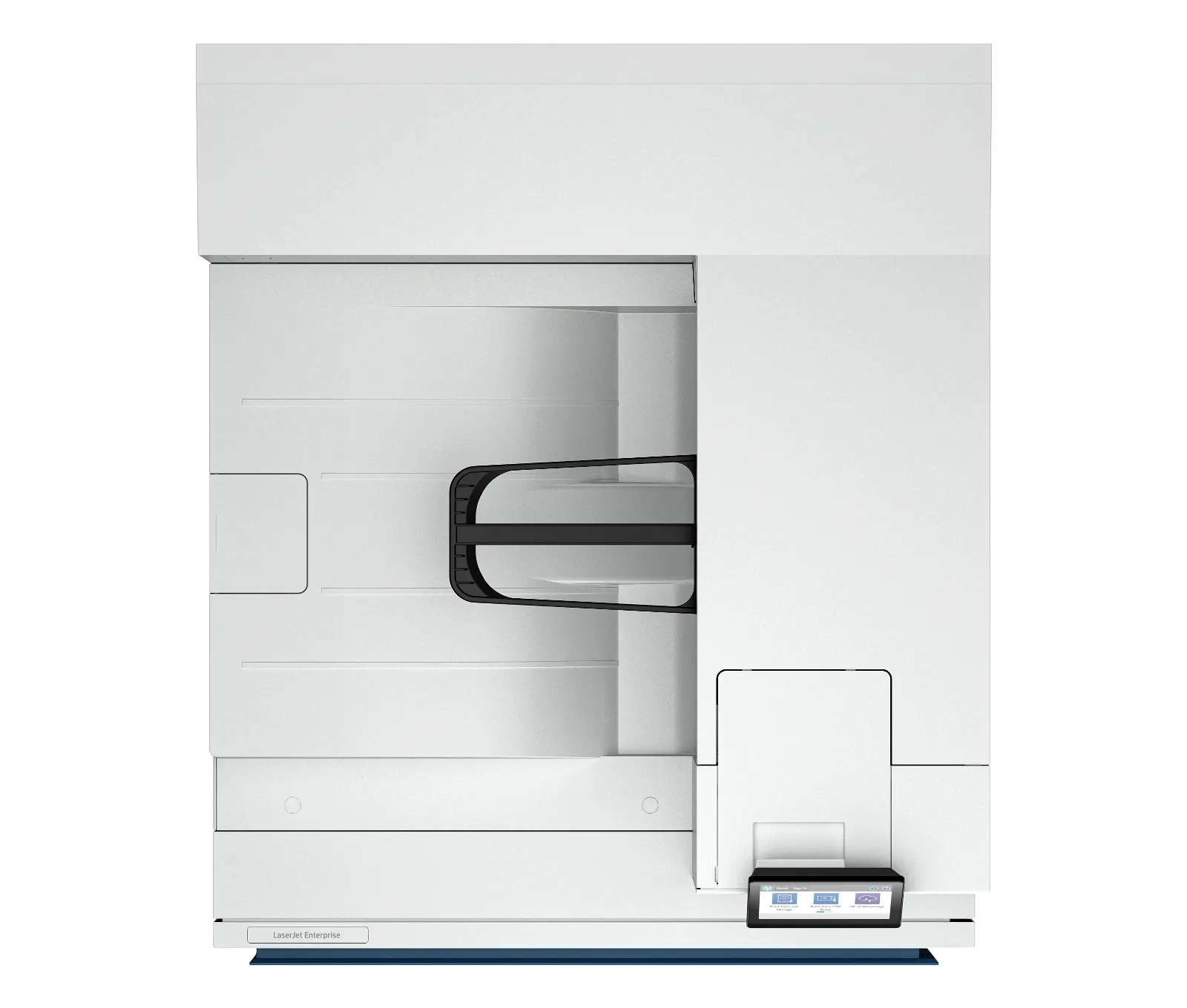 HP LaserJet Enterprise 8501dn, top view
