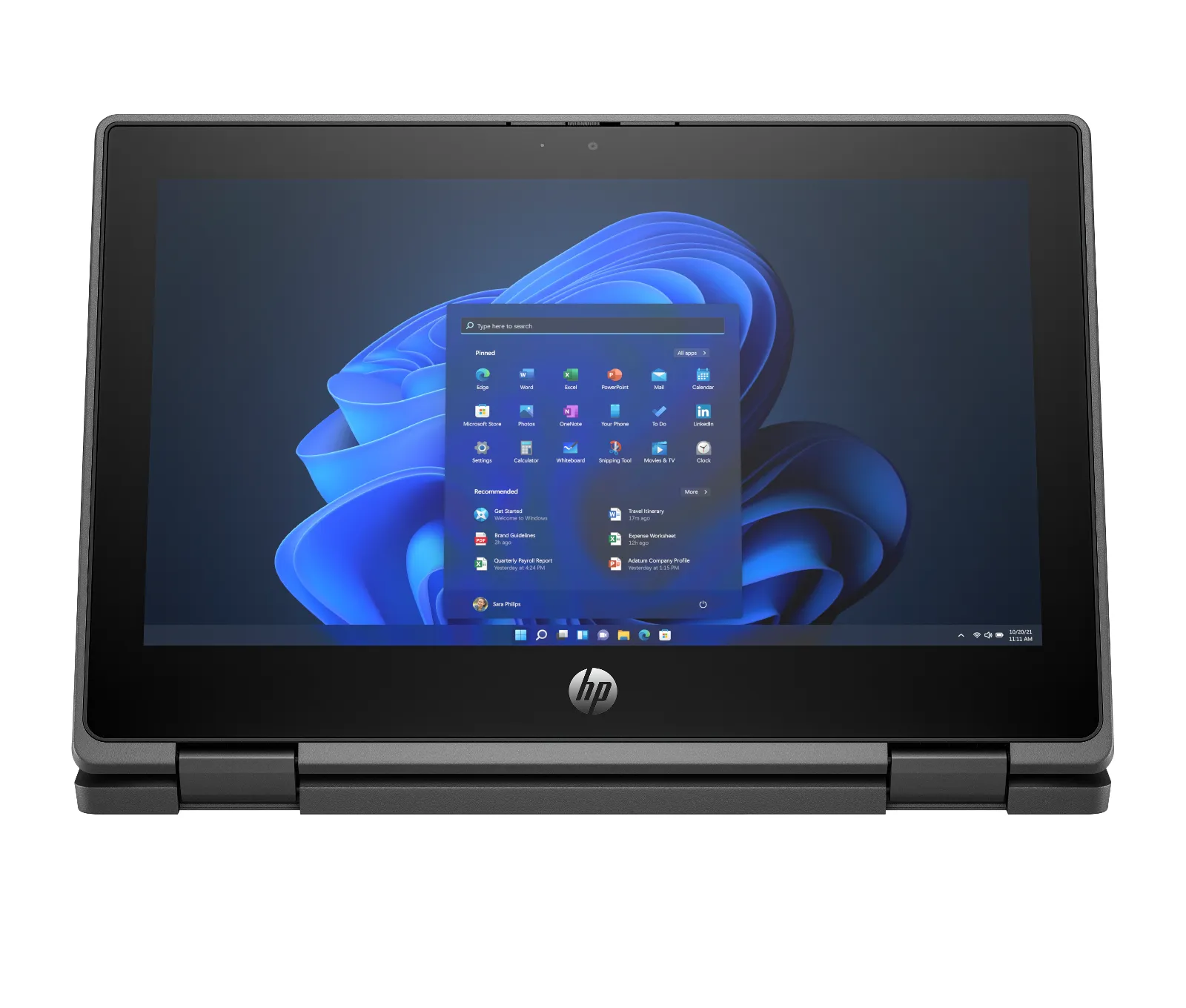 HP Fortis Flip G1i 11 inch Notebook PC, right side view
