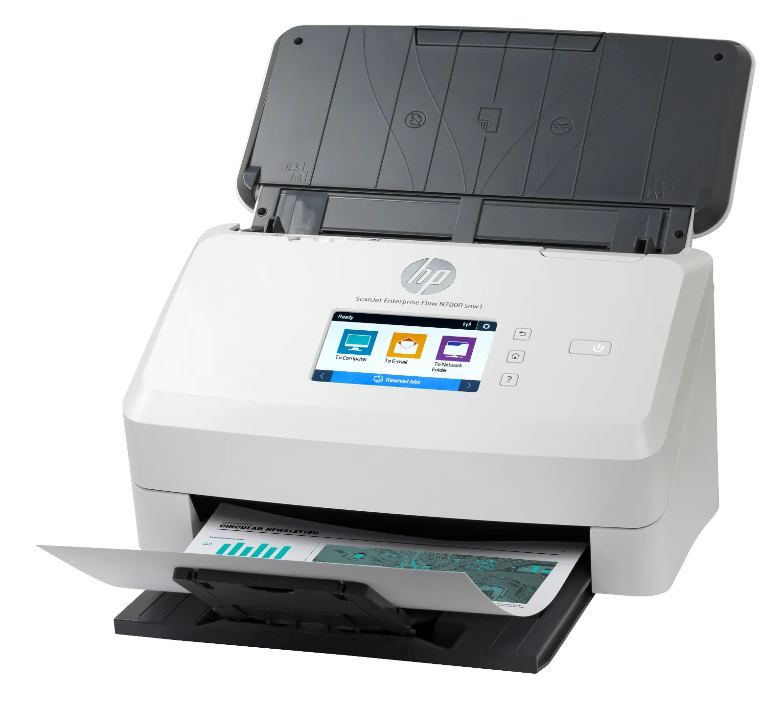 HP ScanJet Enterprise Flow N7000 snw1, left side view