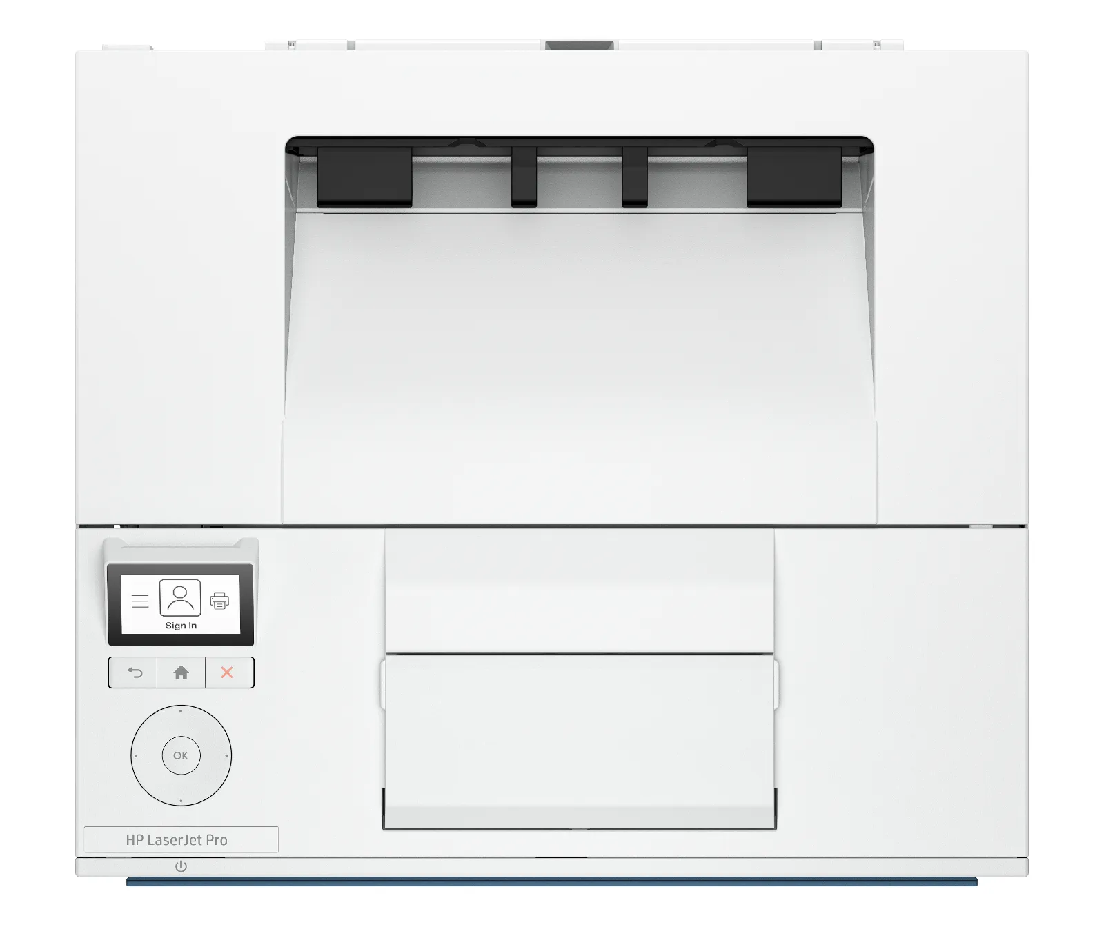 HP LaserJet Pro 4006dn Printer, top view