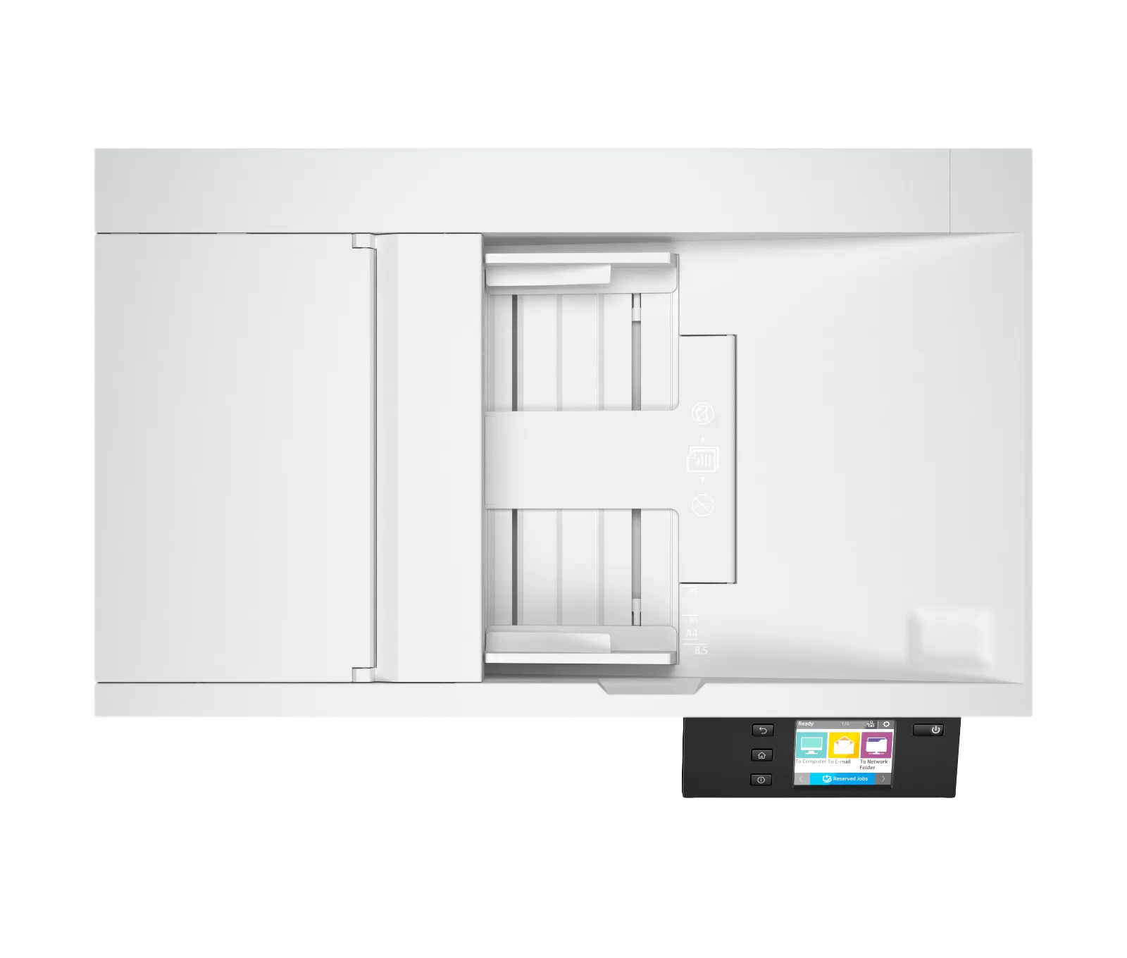 HP ScanJet Enterprise Flow N6600 fnw1, top view