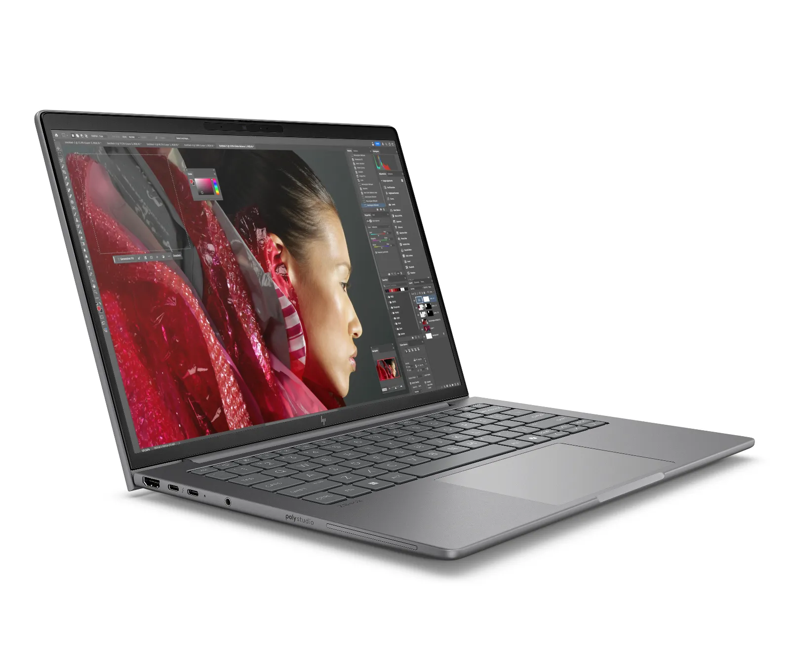 HP ZBook 8 G1i 14 inch Mobile Workstation PC, right side view