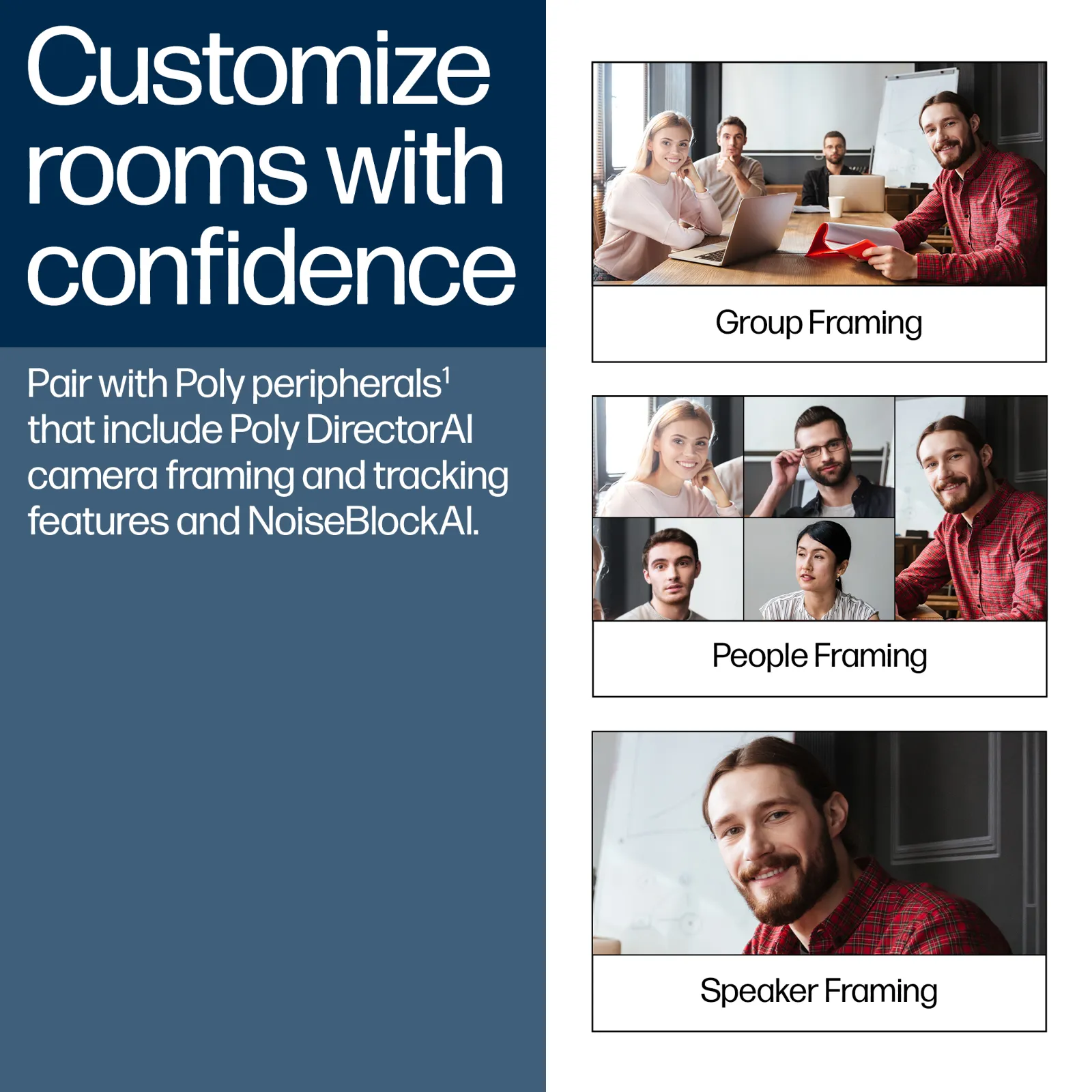 HP Poly Studio G62 video conferencing system