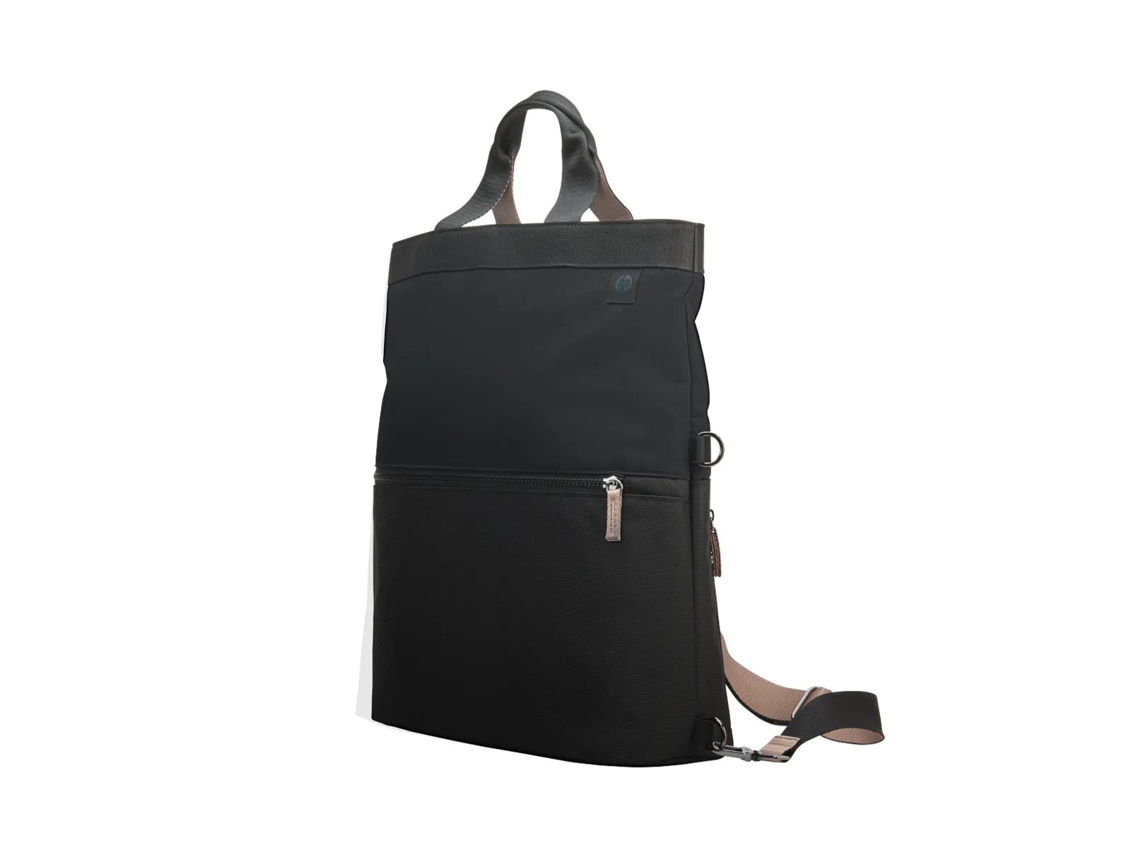 HP 14-inch Convertible Laptop Backpack Tote, left side view