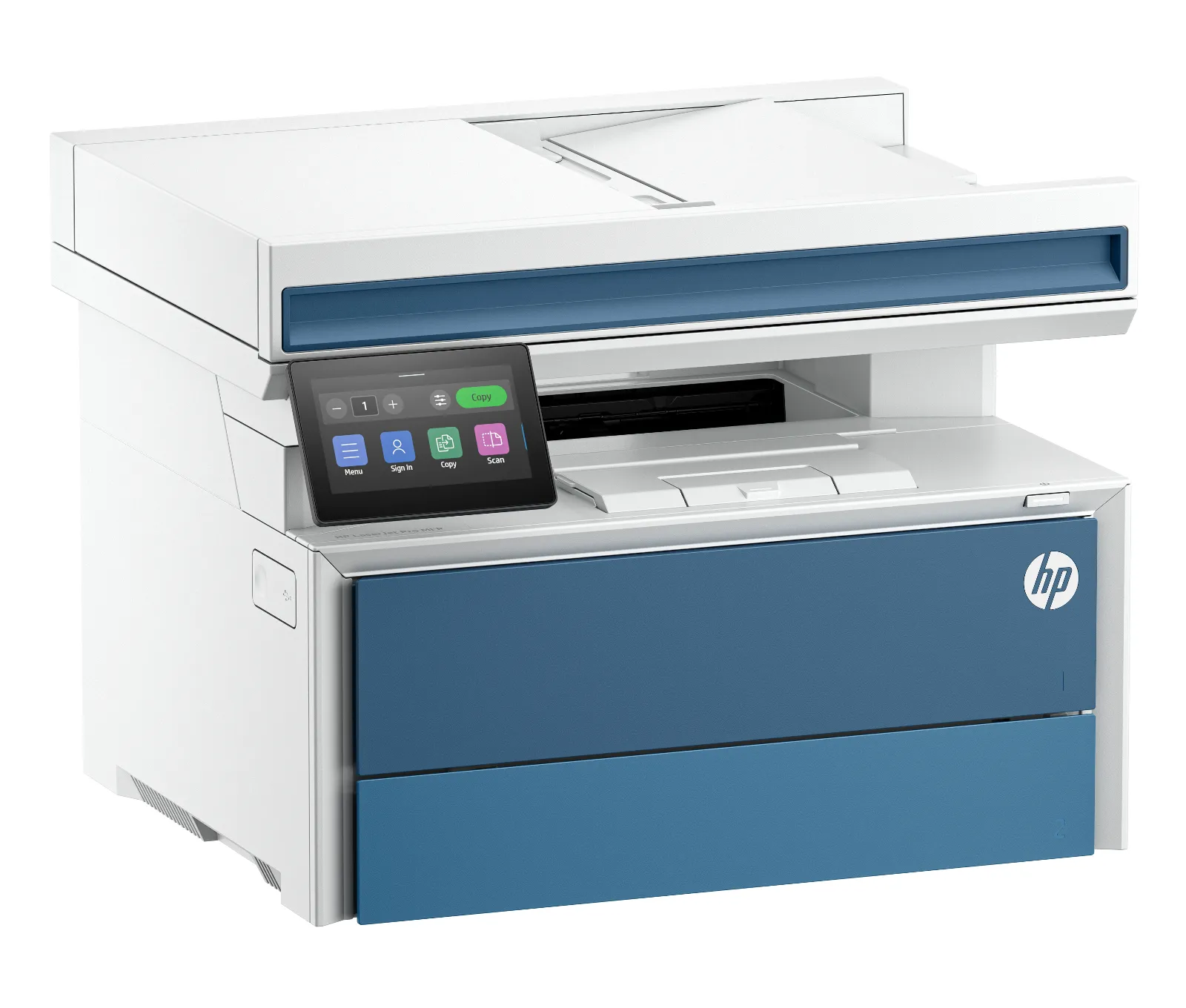 HP LaserJet Pro MFP 4112fdw Printer, right side view