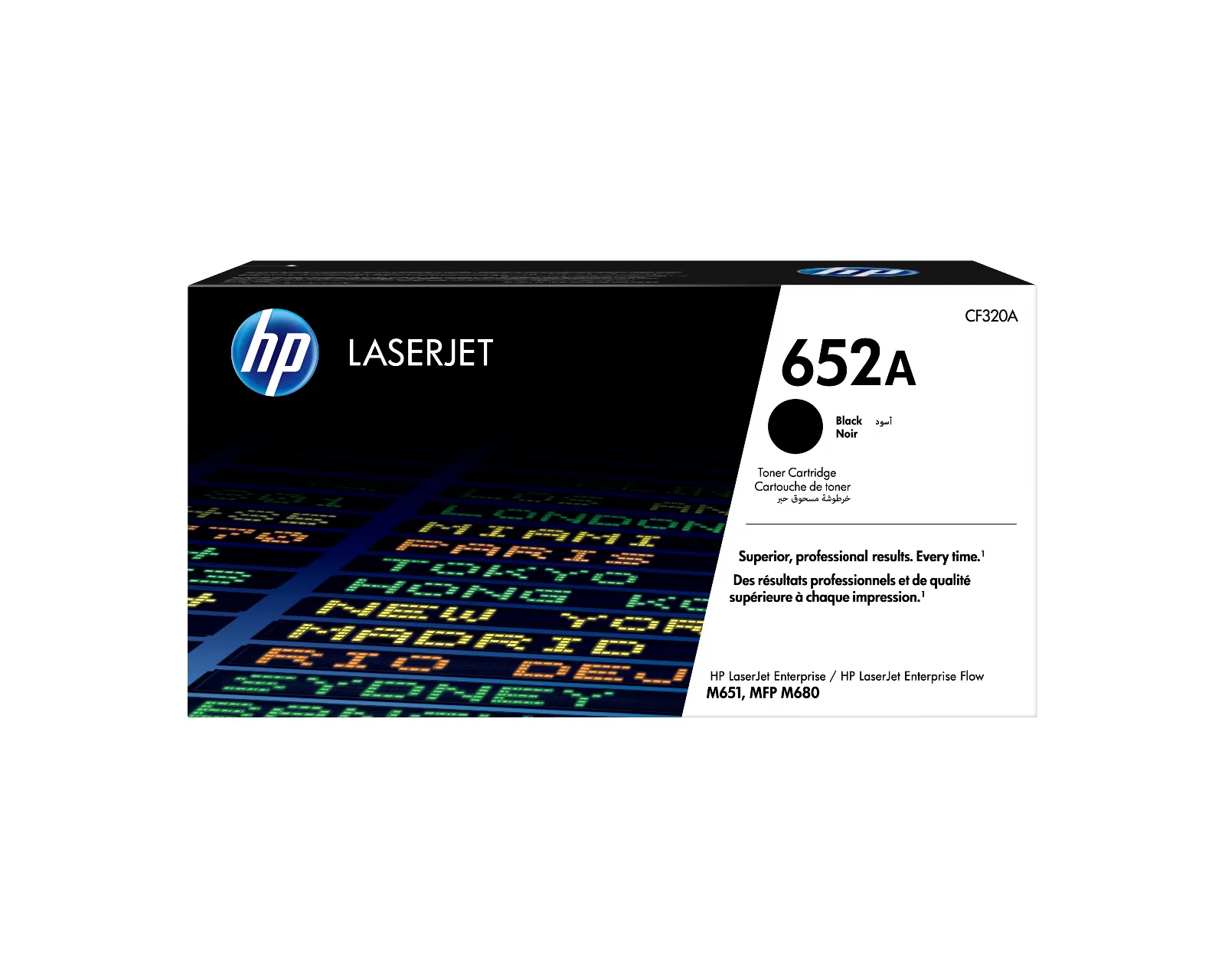HP 652A Black Original LaserJet toner cartridge