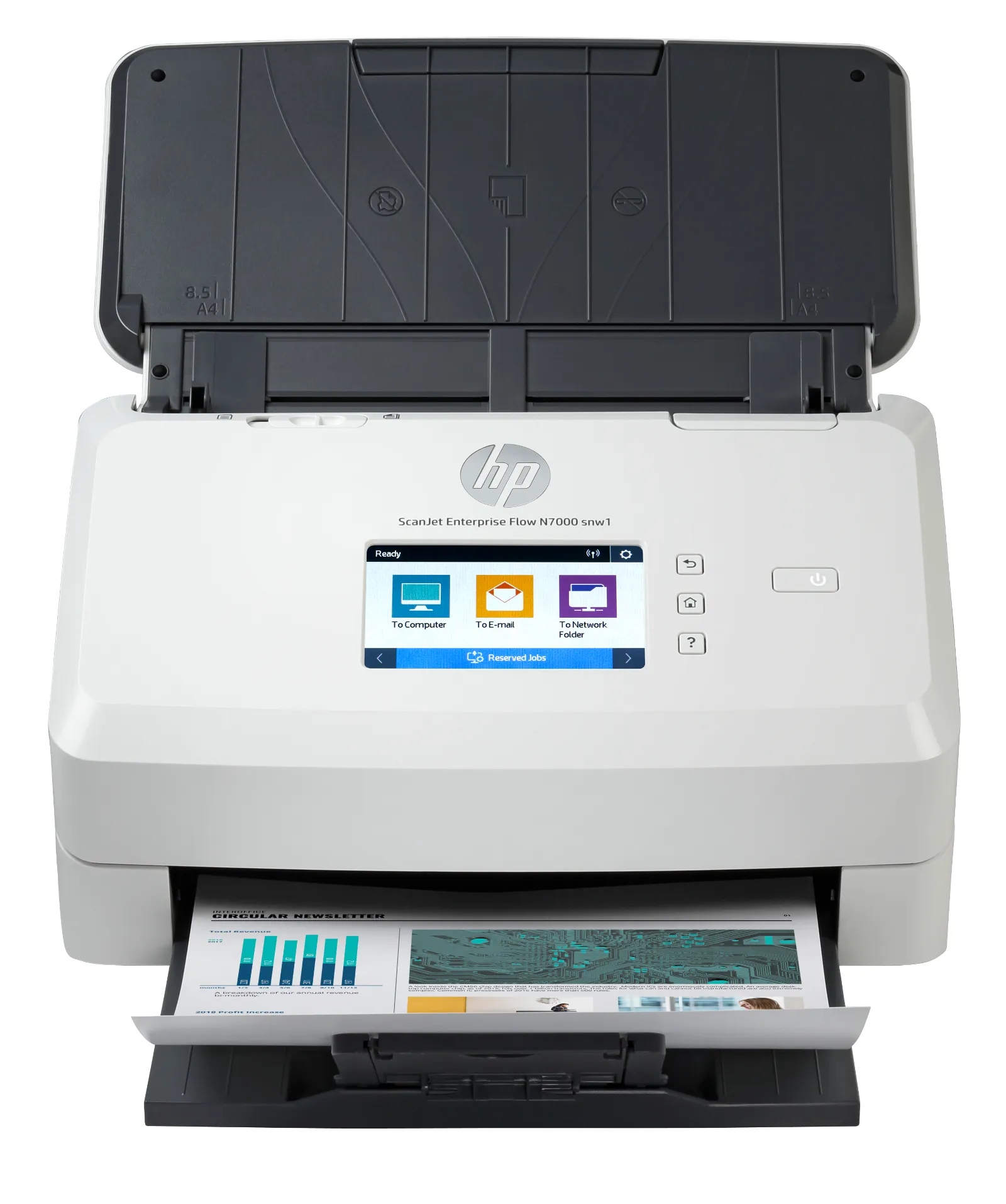 HP ScanJet Enterprise Flow N7000 snw1, front view