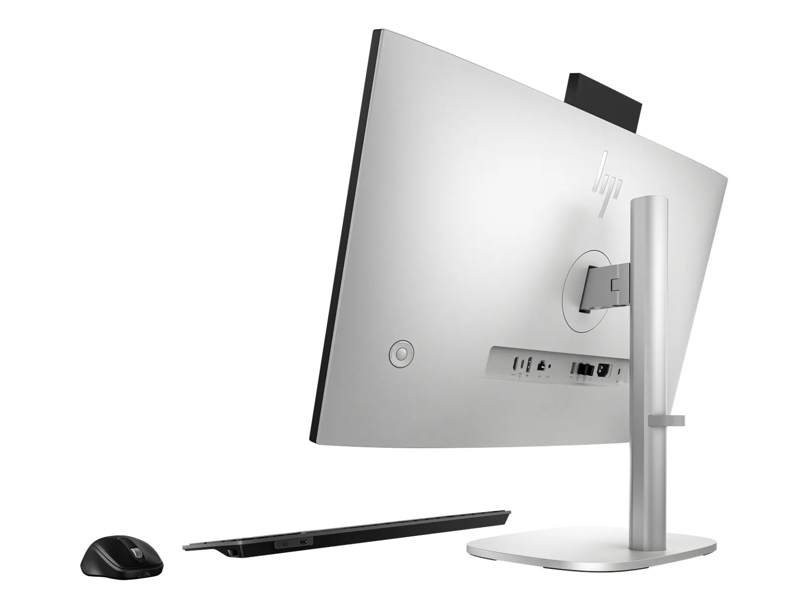 HP EliteStudio 8 All-in-One G1i 27 inch Desktop AI PC, rear view