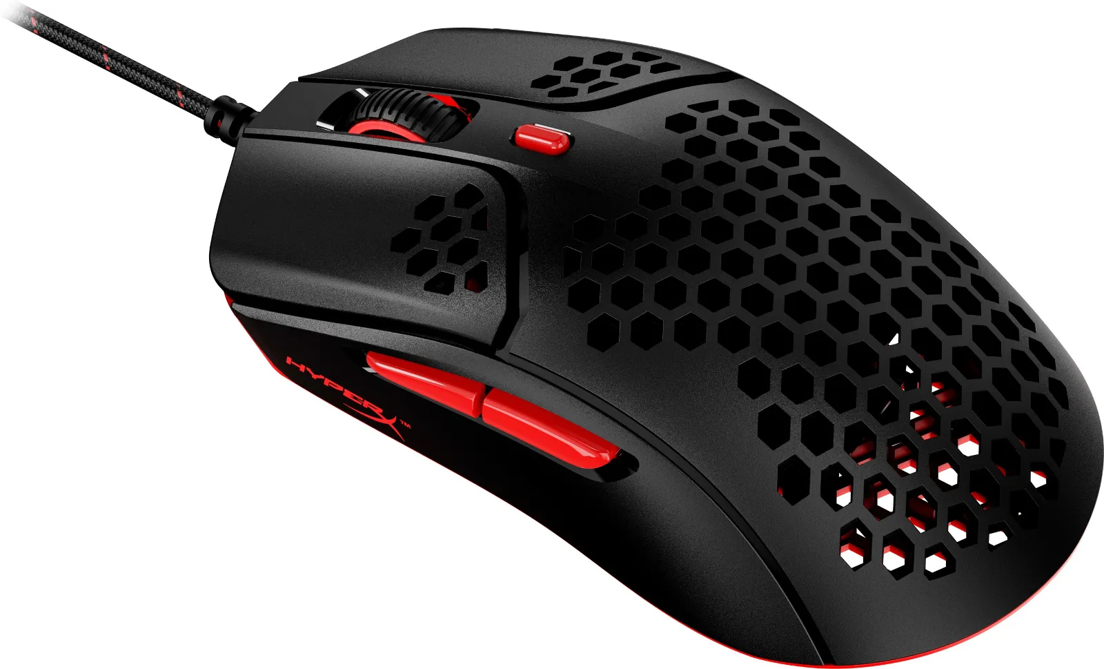 HyperX Pulsefire Haste - Gaming (Black-Red) (HMSH1-A-RD/G) mouse