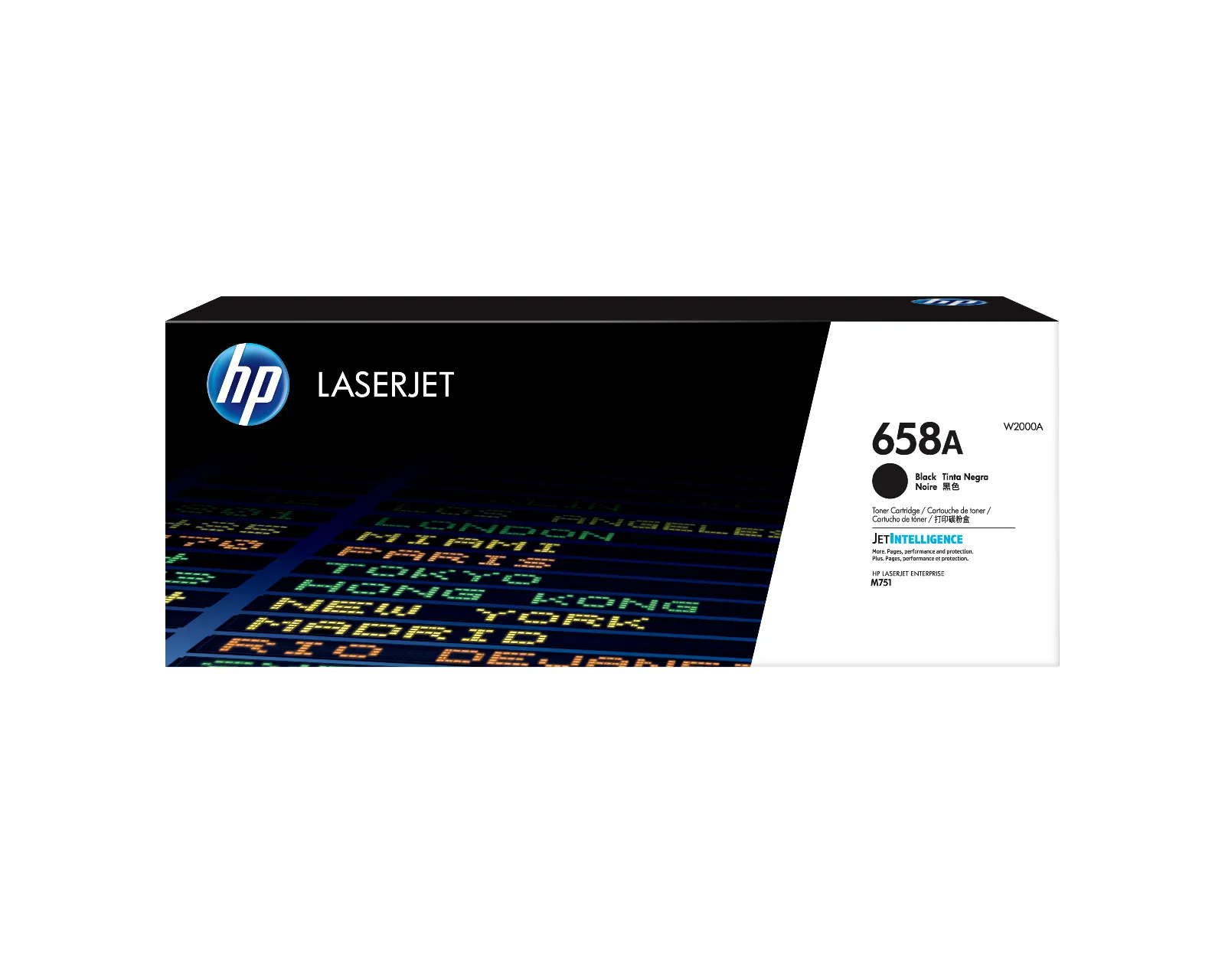 HP 658A Black Original LaserJet toner cartridge